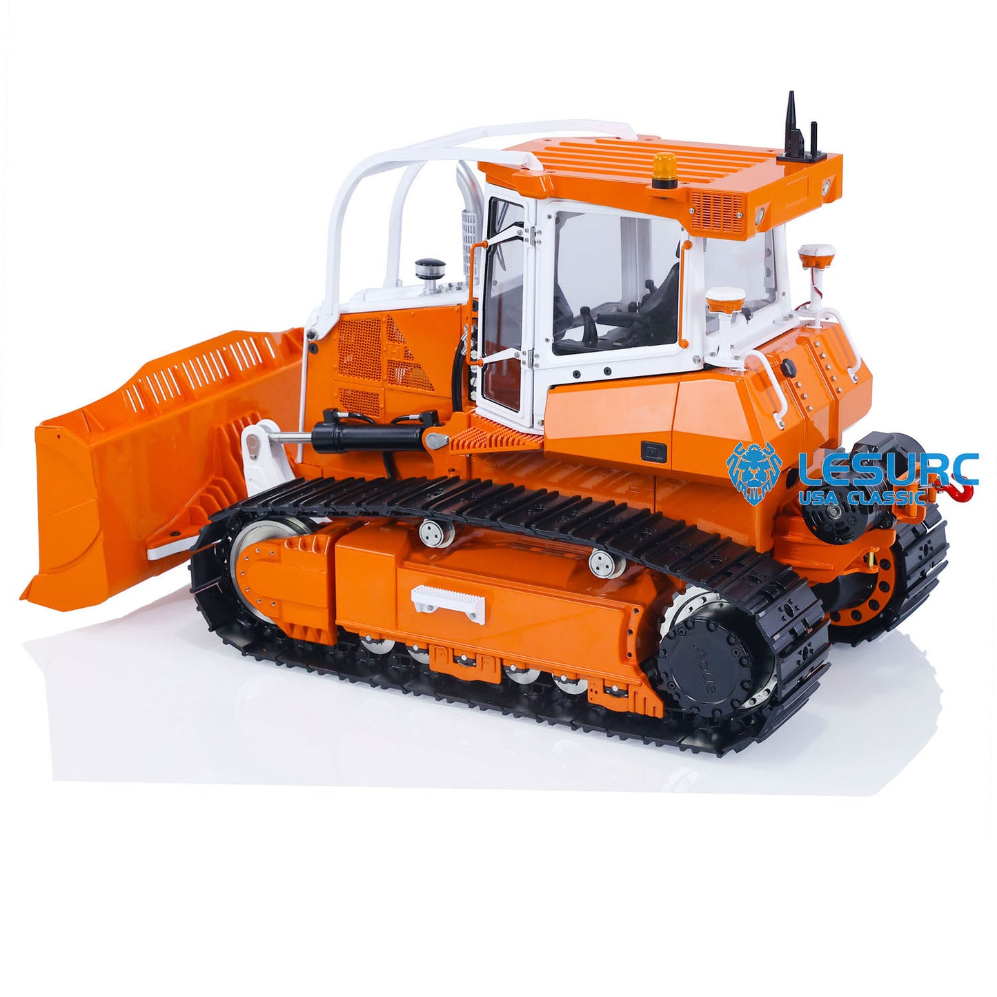 LESU Metal 1/14 RC Hydraulic Bulldozers 850K Radio Controlled Construction Vehicles DIY Car Toy Gift Painted Assembled