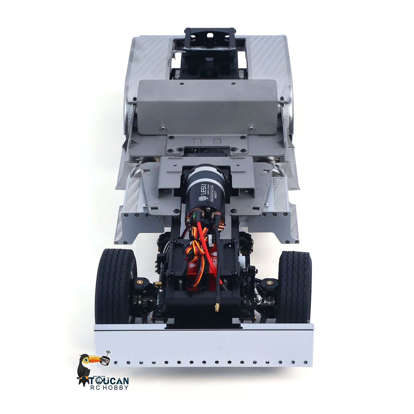 LESU 1/14 Scale Metal 6*6 Chassis for Remote Controlled Tractor Truck Motor Servo DIY Model W/O Battery Charger ESC
