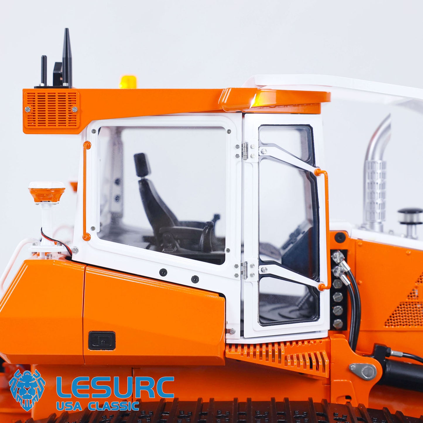 LESU Metal 1/14 RC Hydraulic Bulldozers 850K Radio Controlled Construction Vehicles DIY Car Toy Gift Painted Assembled