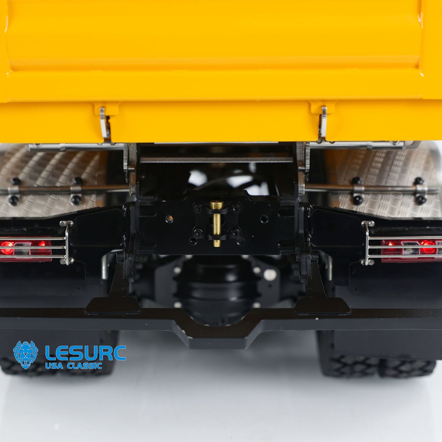 LESU A0009 1/14 Metal 6x6 RC Hydraulic Dump Truck with FlySky I6S Radio Controller 3 Speed Transmission for Model Enthusiast