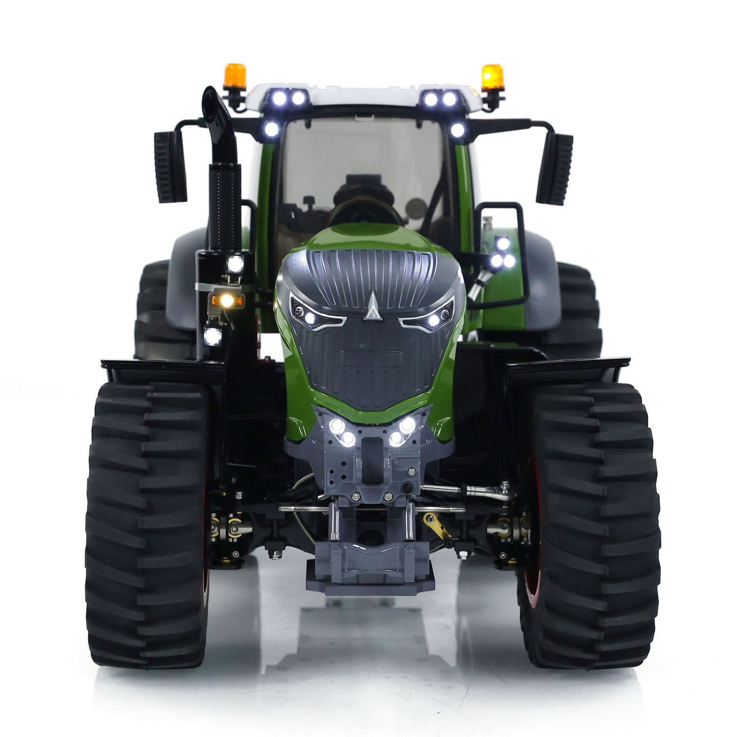 LESU A0005 1/16 4X4 Fendt Metal Chassis RC Walking Tractors with FrSky ST8 Remote Controller Differential Lock Light Sound System