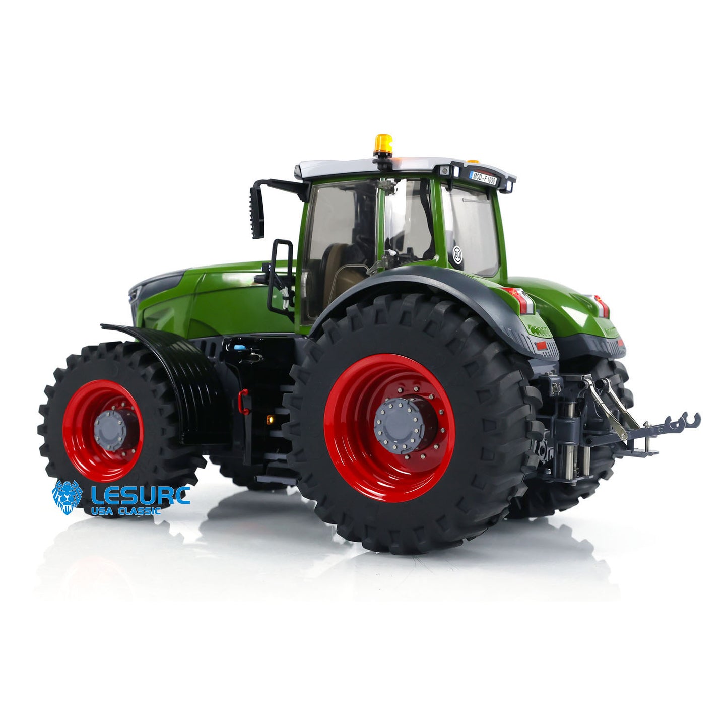 LESU A0005 1/16 4x4 Metal Chassis with Hooks Central Differential Light System for 1050 Walking Tractor Suitable to Scale Model Builders