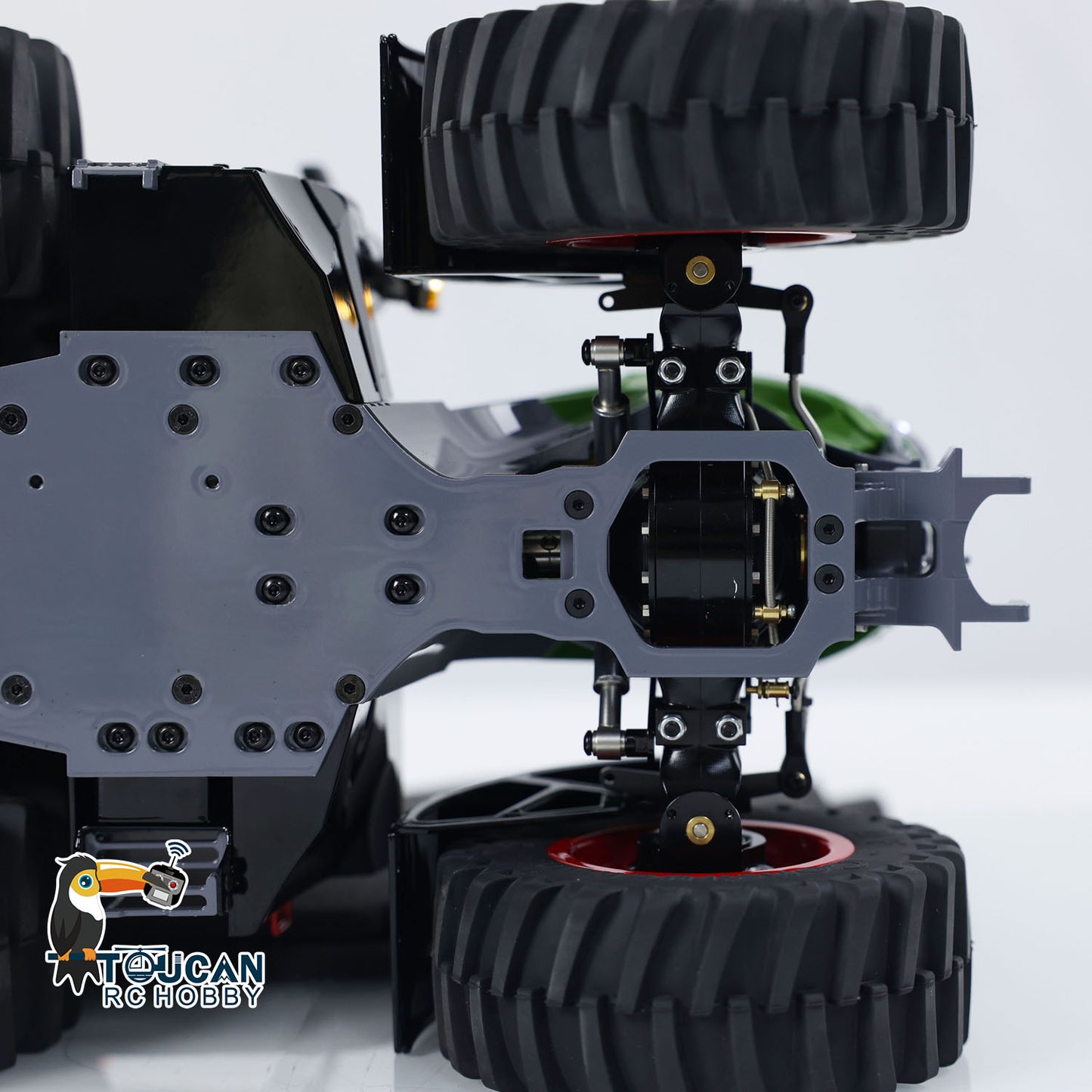 LESU 1/16 4X4 Fendt Metal Chassis RC Tractors RTR Radio Controlled Car Differential Lock Hobby Model FrSky ST8 ESC Servo DIY