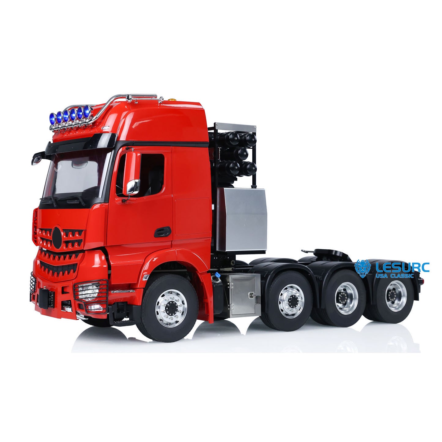 LESU 1/14 Metal RC Highline Tractor Truck Model 3363 1851 Radio Control Lorry Heavy-duty Metal Chassis Light & Sound Systems ESC