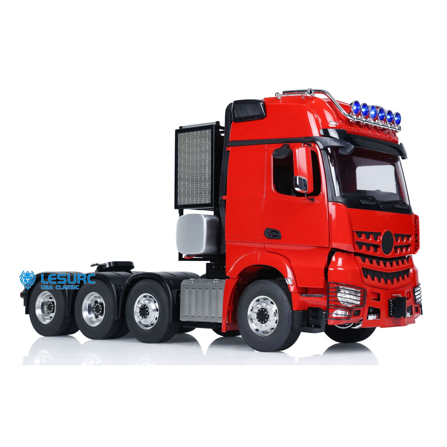 LESU 1/14 Metal RC Highline Tractor Truck Model 3363 1851 Radio Control Lorry Heavy-duty Metal Chassis Light & Sound Systems ESC