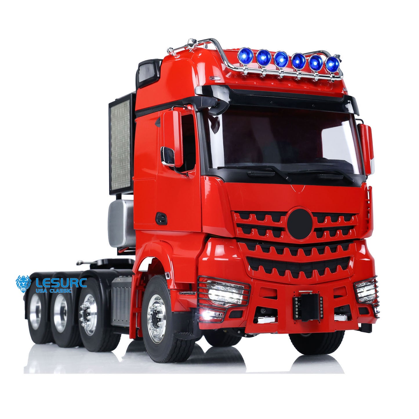 LESU 1/14 Metal RC Highline Tractor Truck Model 3363 1851 Radio Control Lorry Heavy-duty Metal Chassis Light & Sound Systems ESC