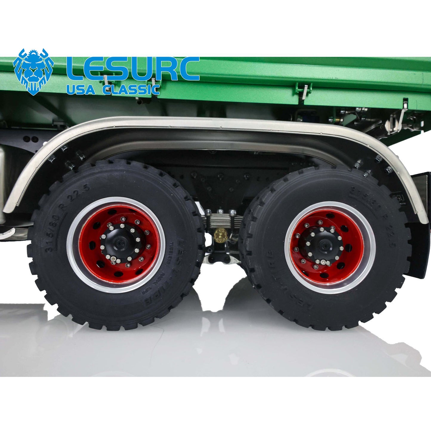 LESU K3363 Cabin 1/14 Metal 6x6 RC Hydraulic Dump Truck FlySky I6S Radio Controller 3 Speed Transmission Differential Lock for Model Enthusiast