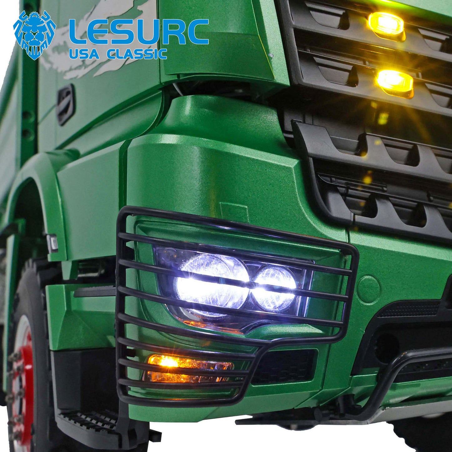 LESU K3363 Cabin 1/14 Metal 6x6 RC Hydraulic Dump Truck FlySky I6S Radio Controller 3 Speed Transmission Differential Lock for Model Enthusiast