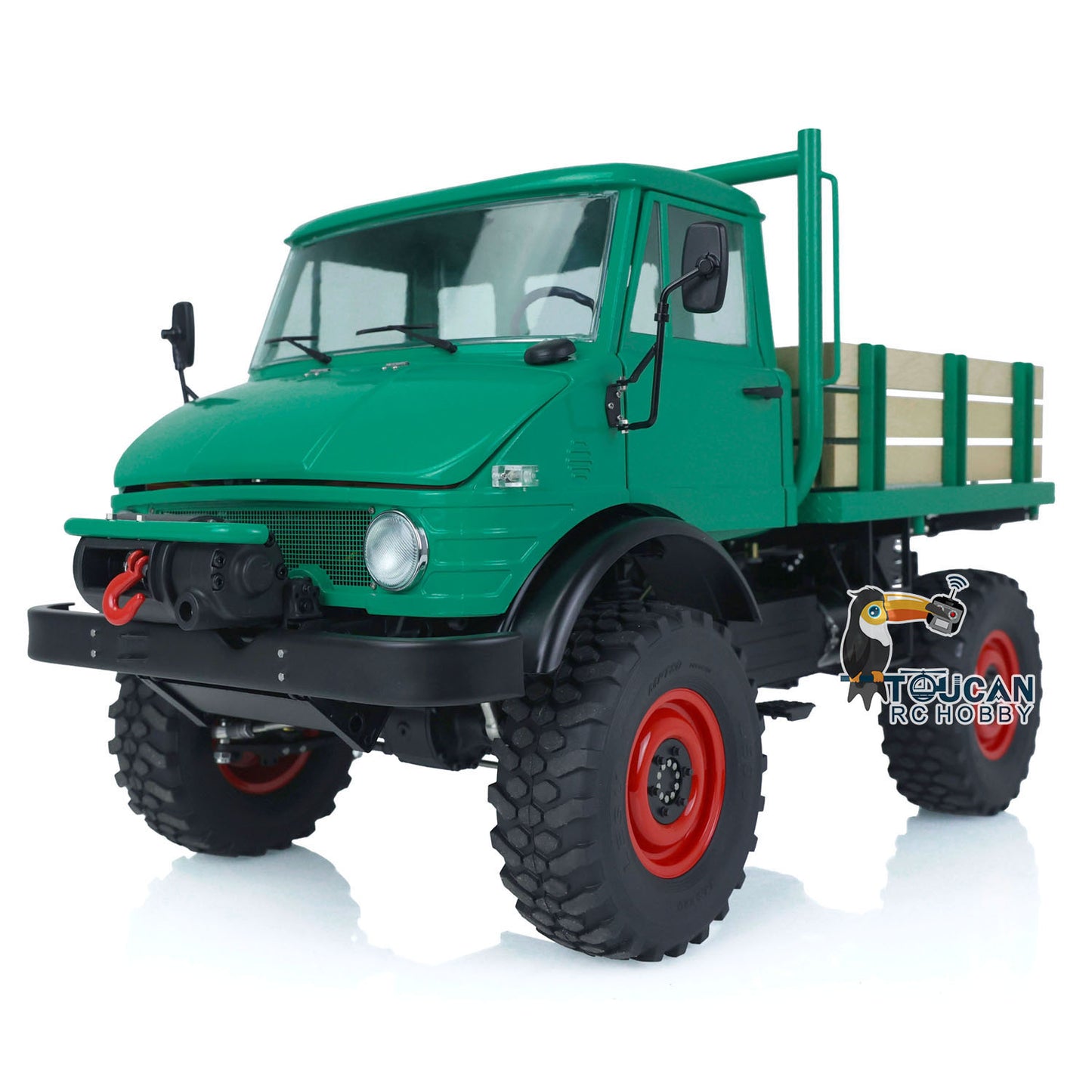 LESU 1/10 RC Off-Road Vehicles 4x4 Truck for Unimog U406 Benz Remote Control Car