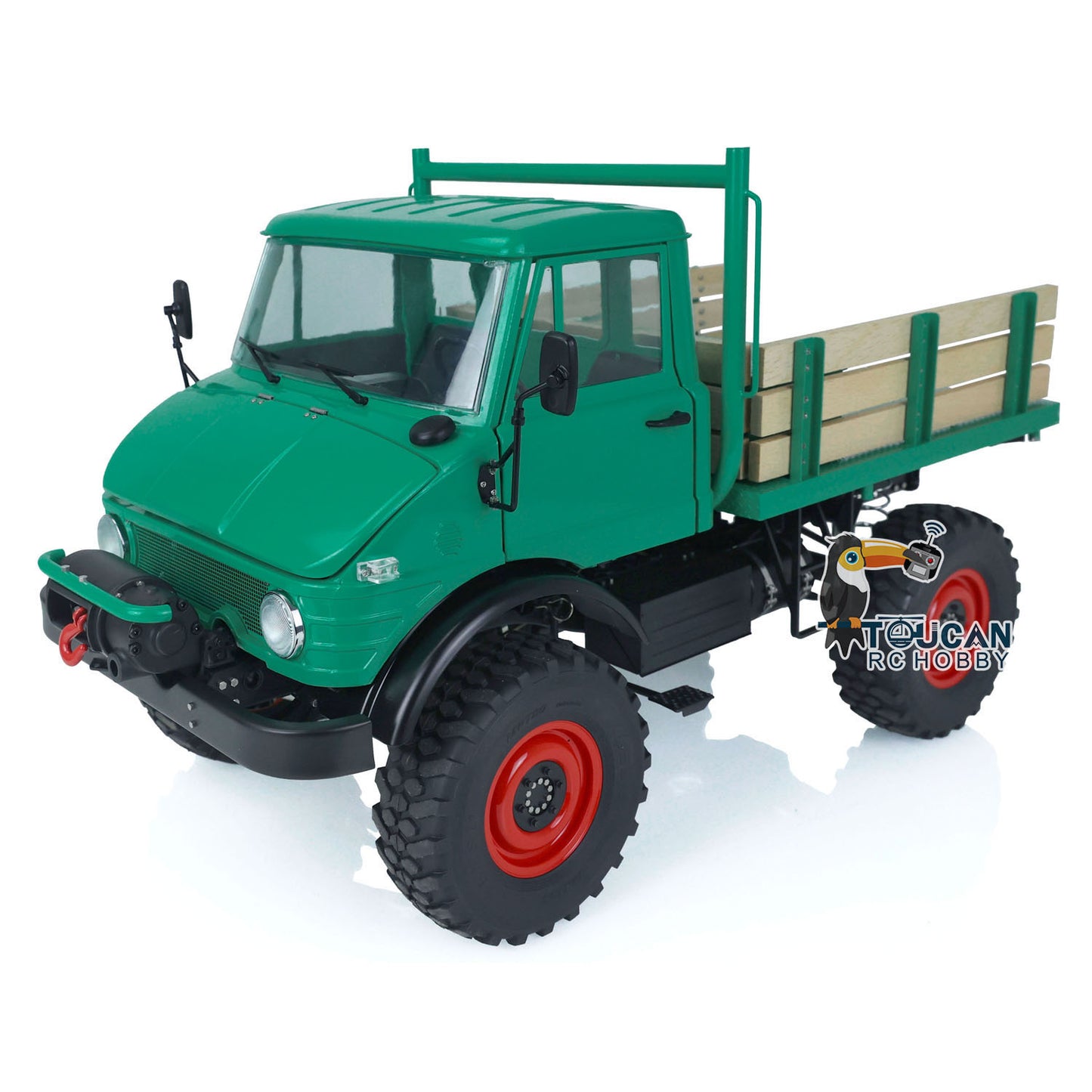 LESU 1/10 RC Off-Road Vehicles 4x4 Truck for Unimog U406 Benz Remote Control Car