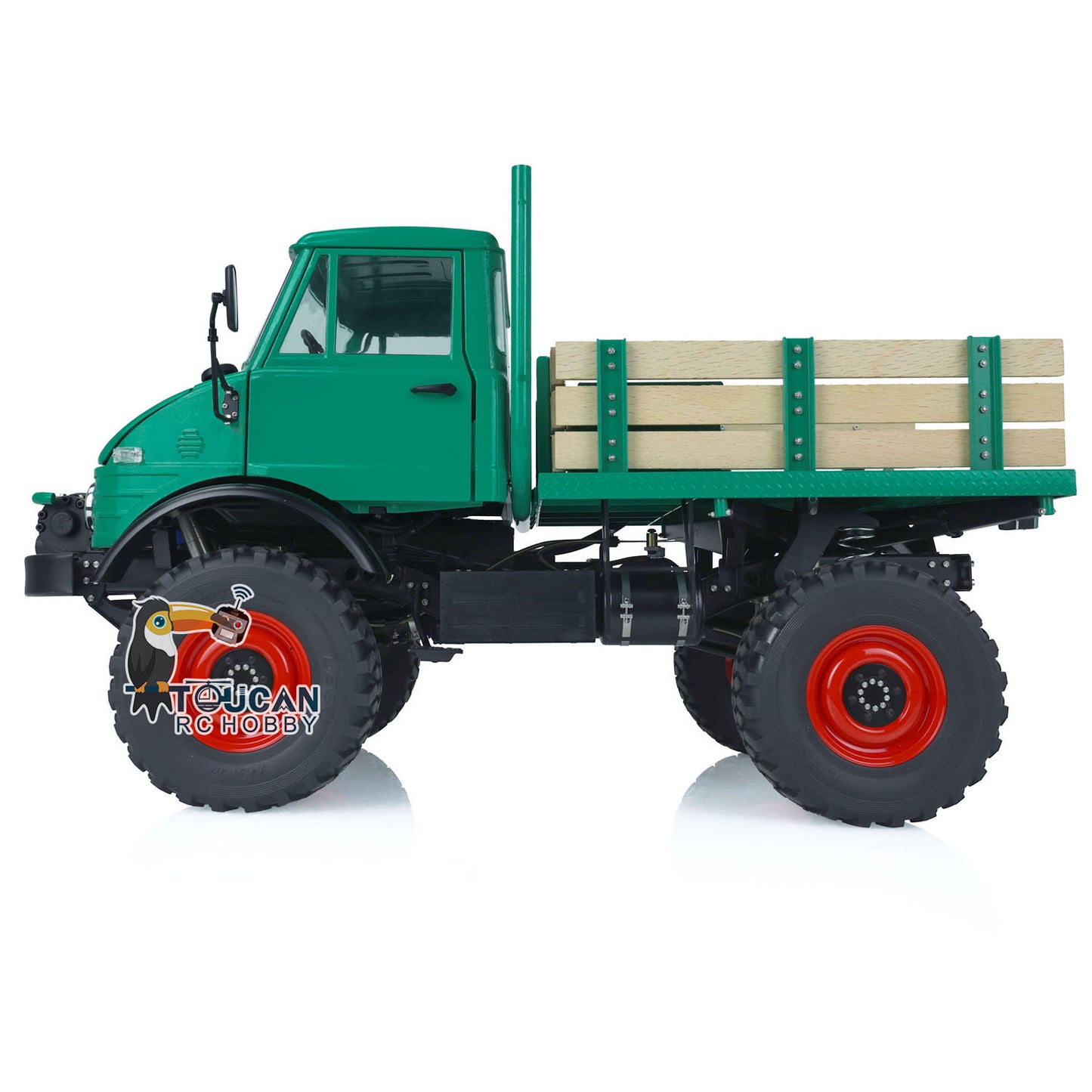 LESU 1/10 RC Off-Road Vehicles 4x4 Truck for Unimog U406 Benz Remote Control Car