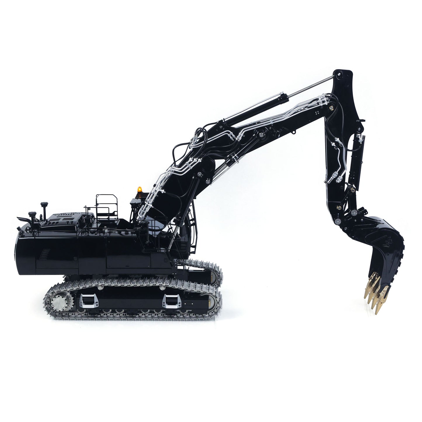 IN STOCK LESU LR956 1/14 Metal RC Hydraulic Excavator 3 Arms Remote Control Digger Model With PL18EV LITE Radio System Brushless Motor