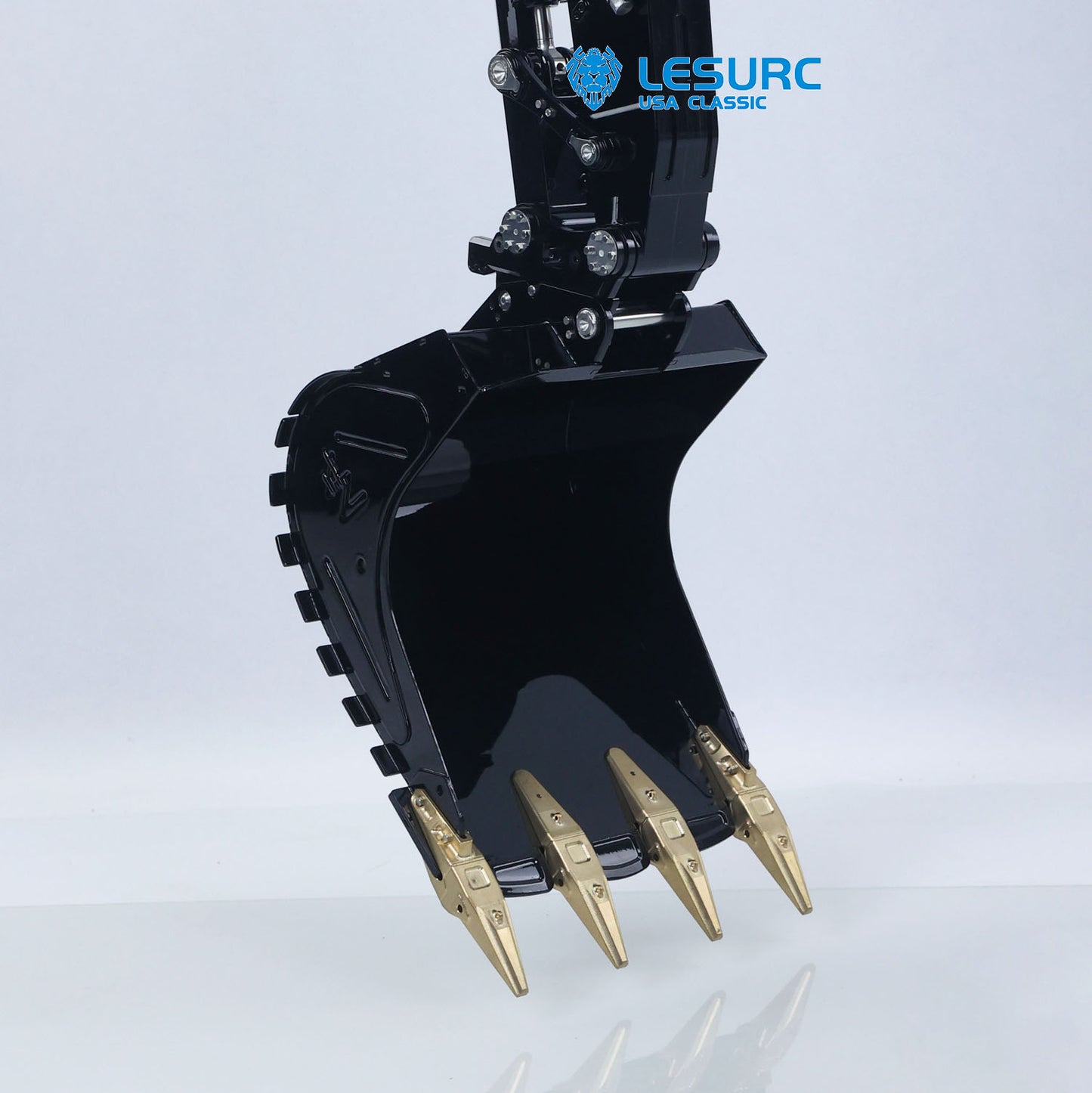 LESU LR956 1/14 Metal RC Hydraulic Excavator B0040 RTR Dual Pump Digger with FlySky PL18EV Lite Radio Controller Light System Quick Release Coupler