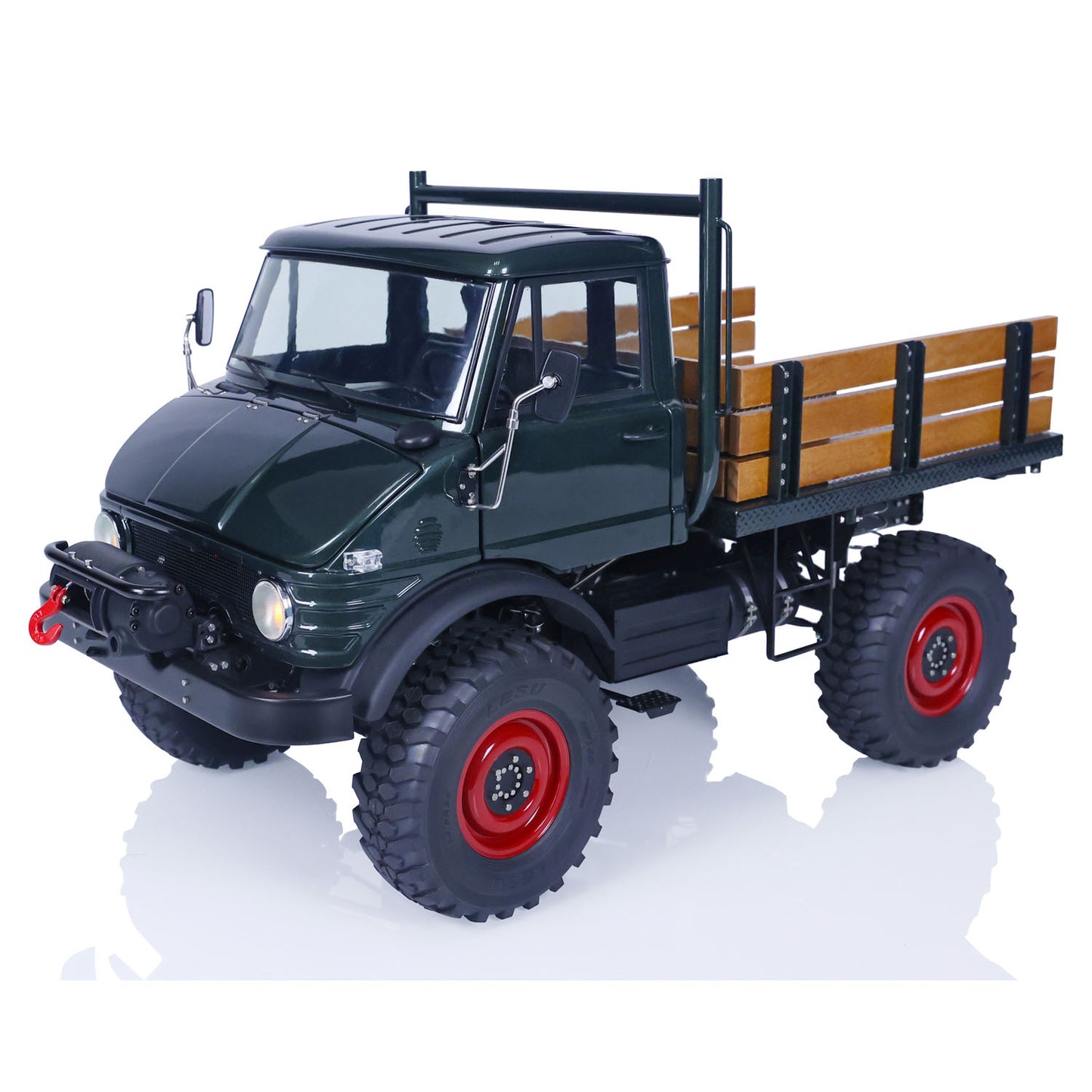 LESU 4X4 1/10 Remote Control Off-road Vehicles Painted Assembled RAVE-UM406 Electric Car W/ 2Speed Transmission Sound Light System