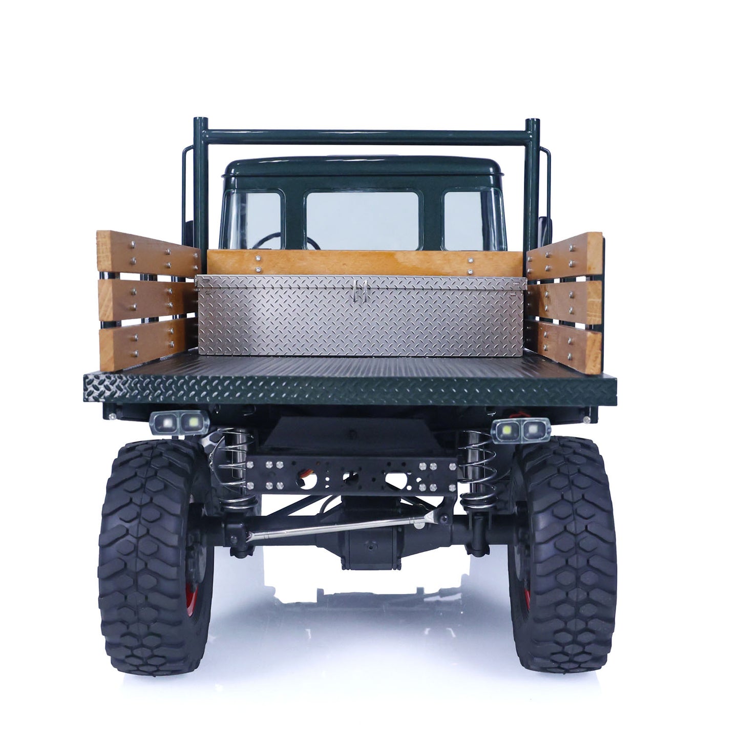 LESU 4X4 1/10 Remote Control Off-road Vehicles Painted Assembled RAVE-UM406 Electric Car W/ 2Speed Transmission Sound Light System