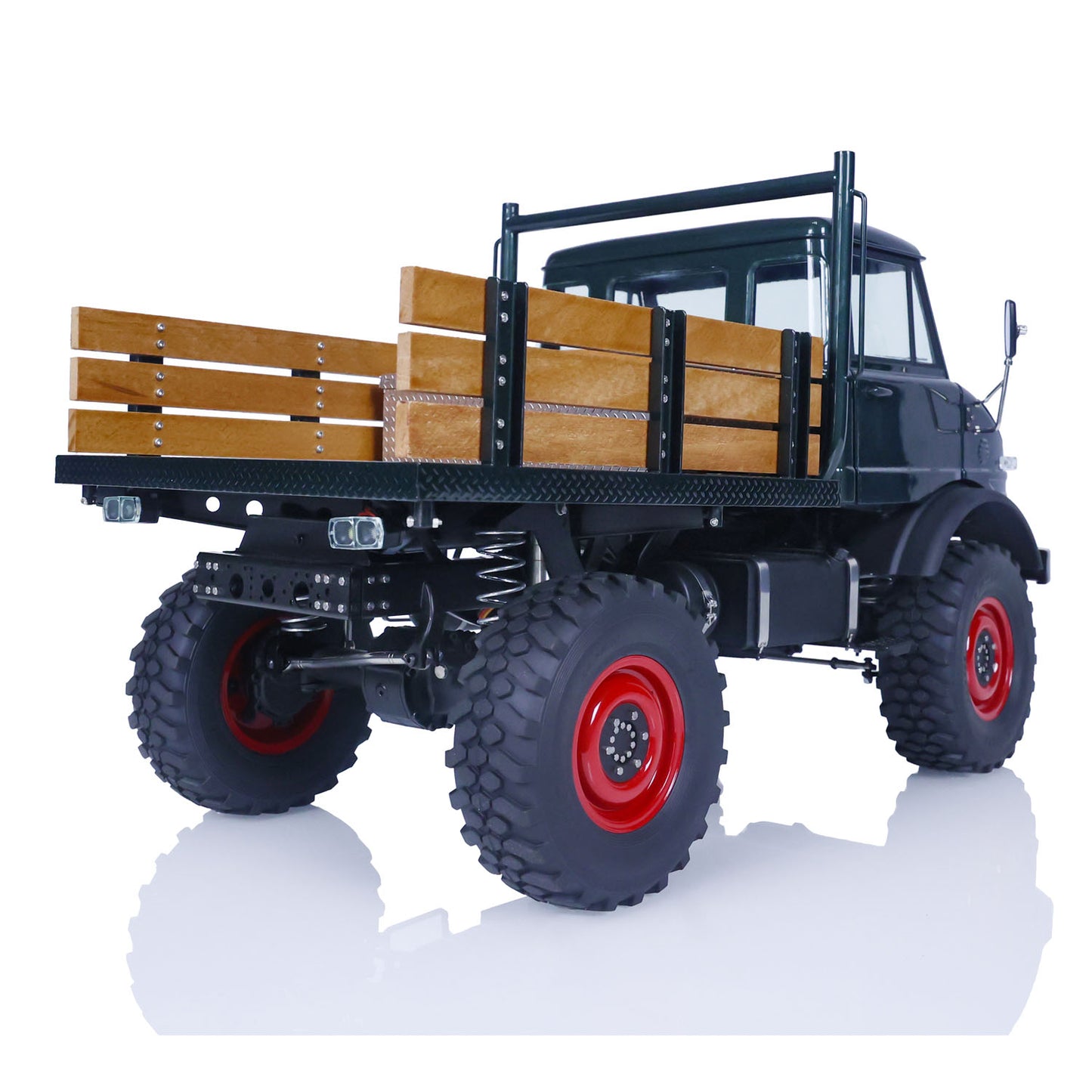 LESU 4X4 1/10 Remote Control Off-road Vehicles Painted Assembled RAVE-UM406 Electric Car W/ 2Speed Transmission Sound Light System