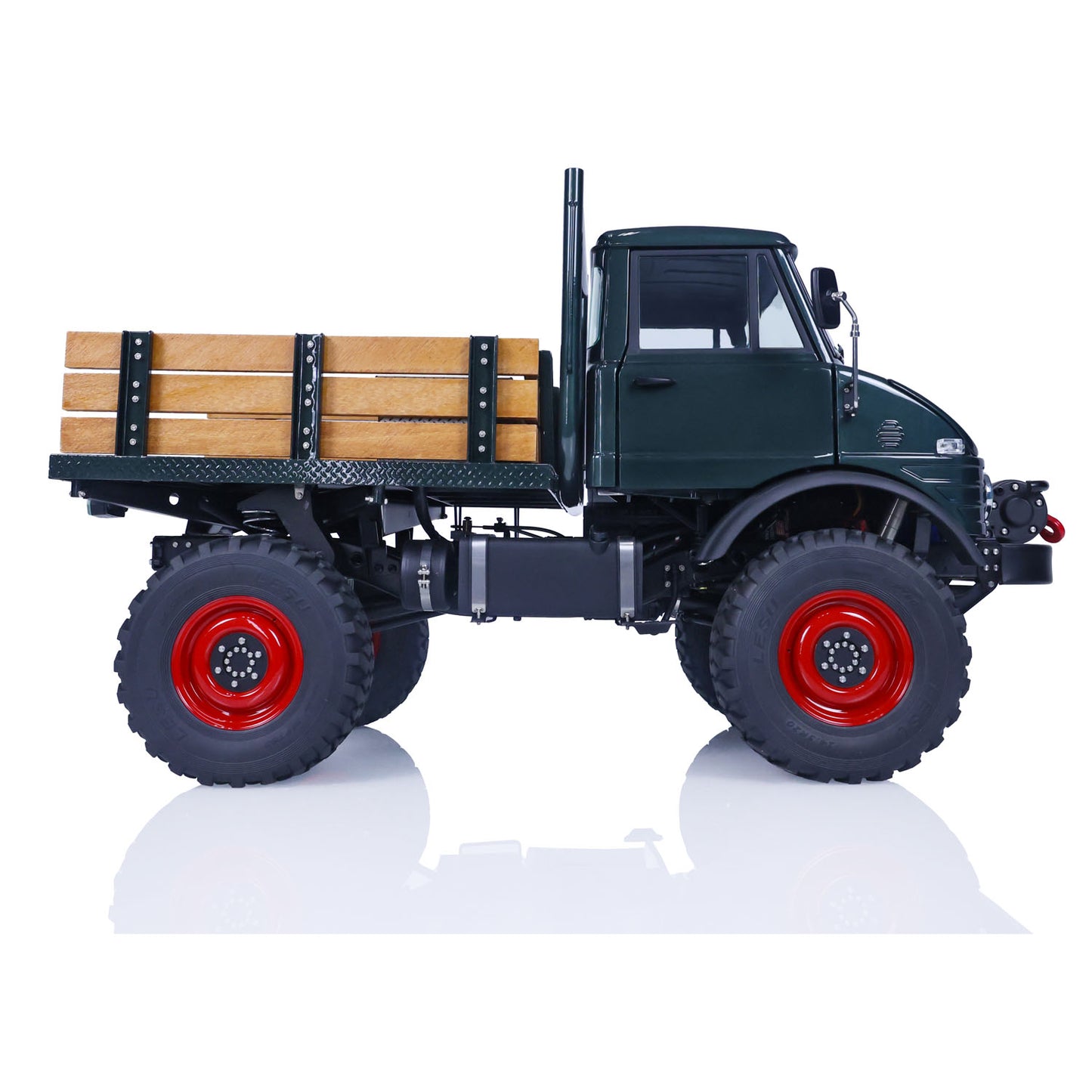 LESU 4X4 1/10 Remote Control Off-road Vehicles Painted Assembled RAVE-UM406 Electric Car W/ 2Speed Transmission Sound Light System