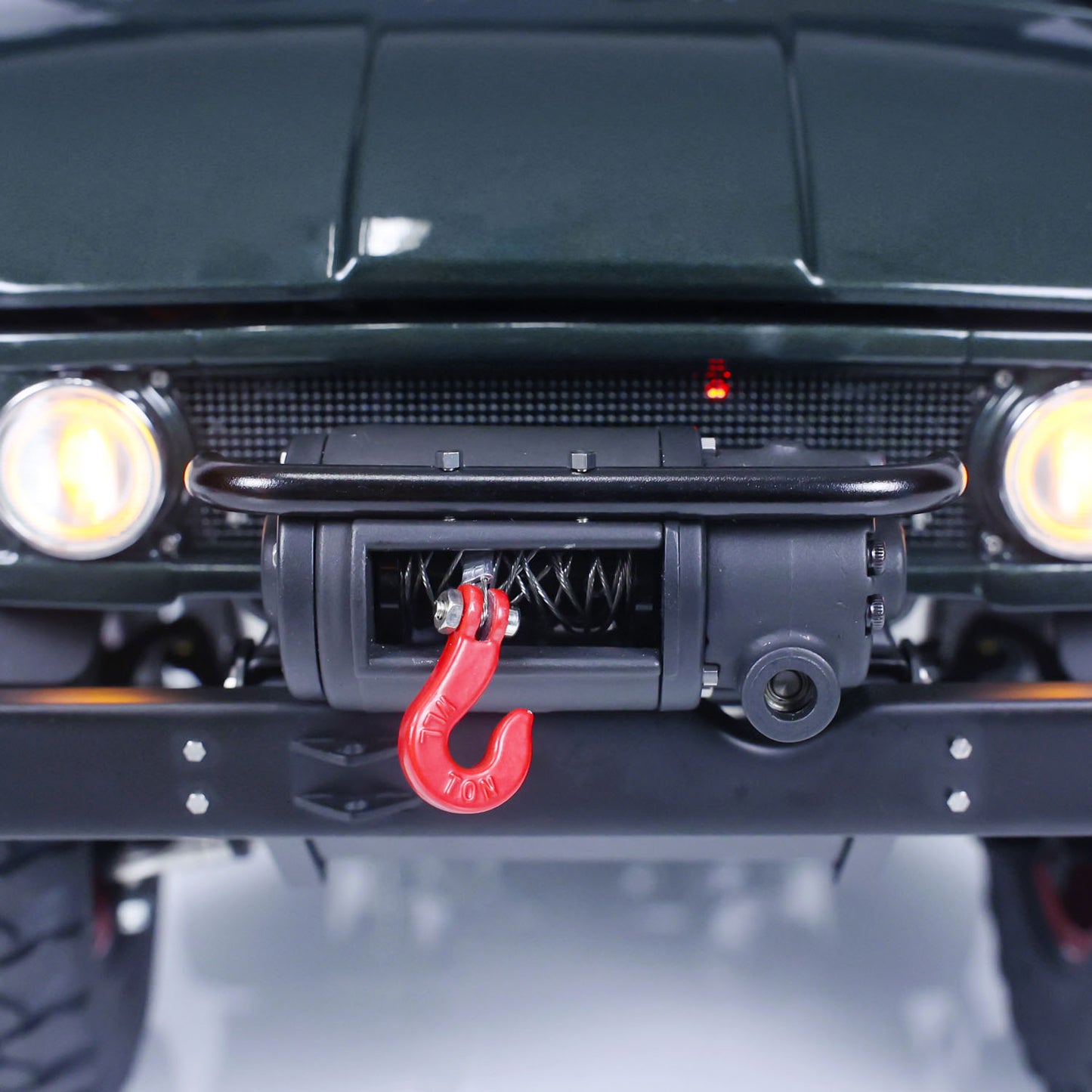 LESU 4X4 1/10 Remote Control Off-road Vehicles Painted Assembled RAVE-UM406 Electric Car W/ 2Speed Transmission Sound Light System