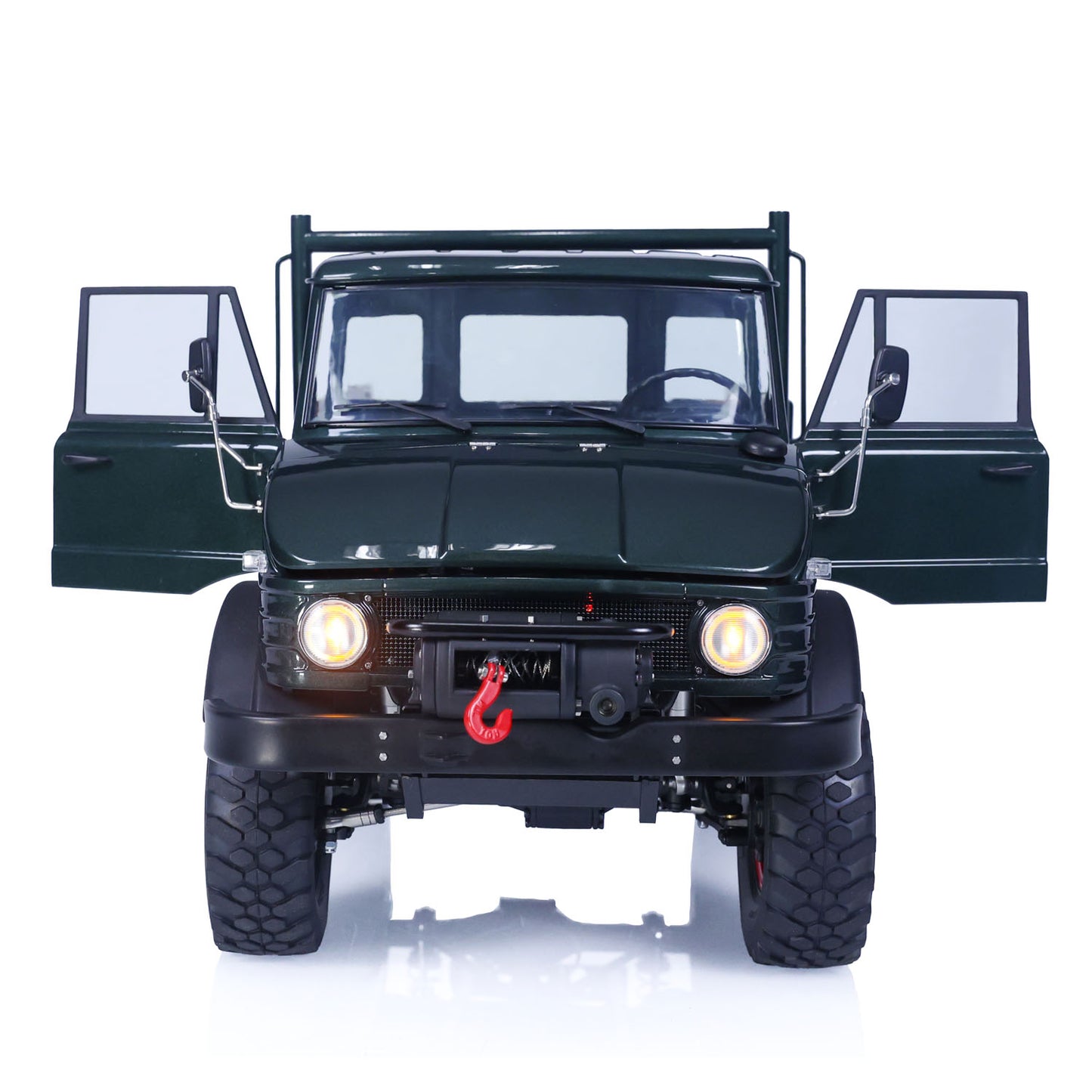 LESU 4X4 1/10 Remote Control Off-road Vehicles Painted Assembled RAVE-UM406 Electric Car W/ 2Speed Transmission Sound Light System
