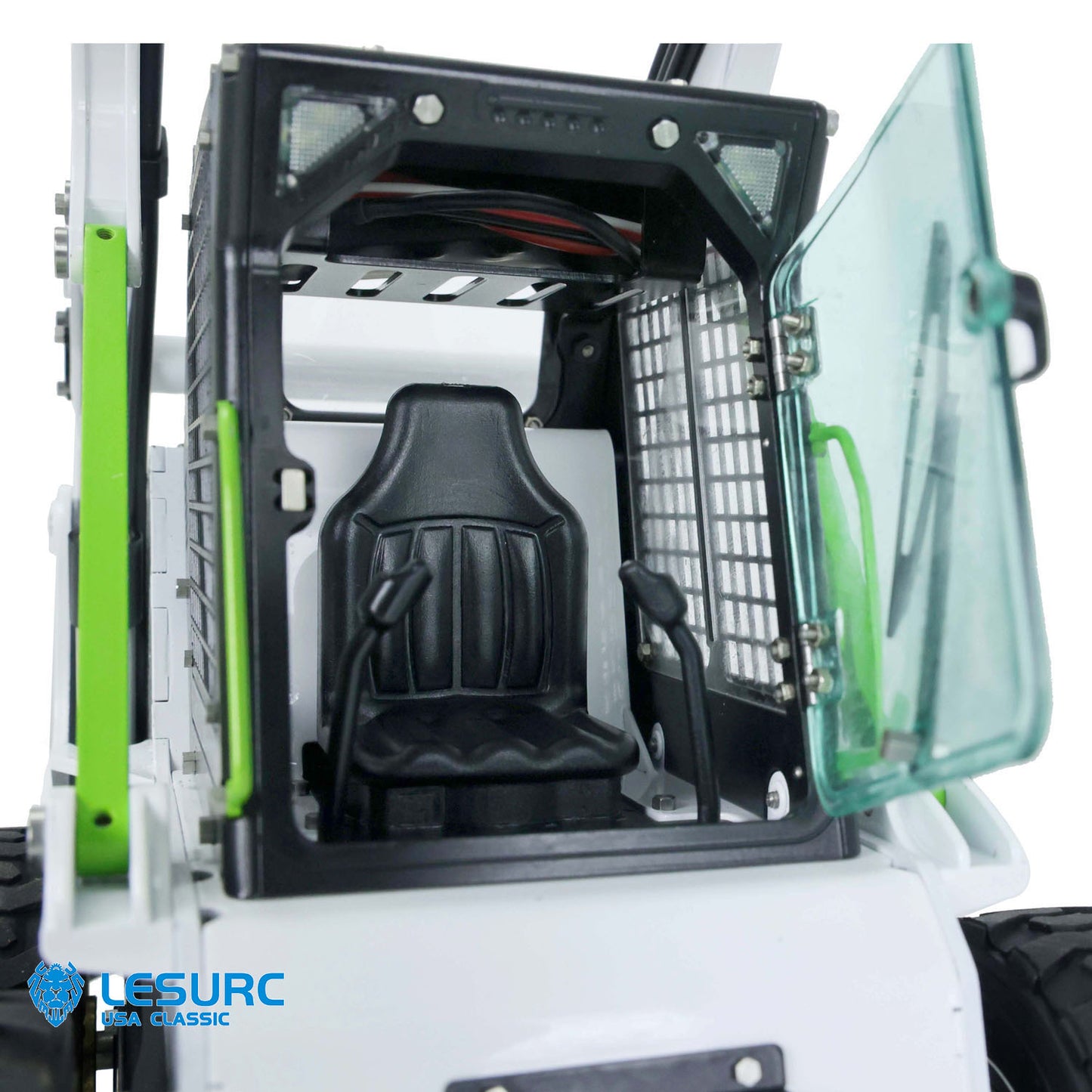 LESU Aoue LT5H 1/14 Metal RC Hydraulic Skid Steer Loader A0008 PNP with Light Sound System for Engineering Vehicle Enthusiasts