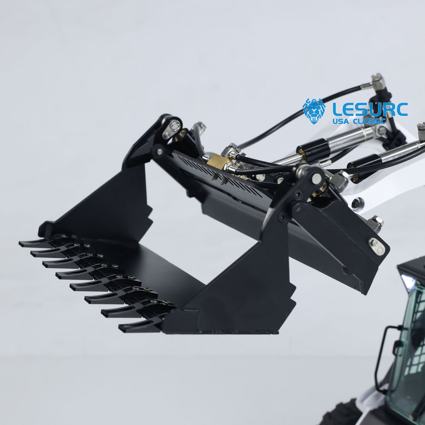 LESU Aoue LT5H 1/14 Metal RC Hydraulic Skid Steer Loader A0008 KIT with Light Sound System for Construction Model Builders