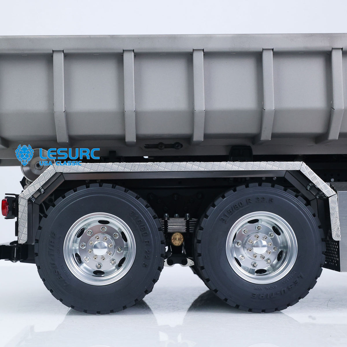 LESU Z0098 1/14 Metal Hydraulic Roll On Off Dump Truck 8x8 Folding Hooklift Engineering vehicle with 3Speed Gearbox Differential Lock Sound Light