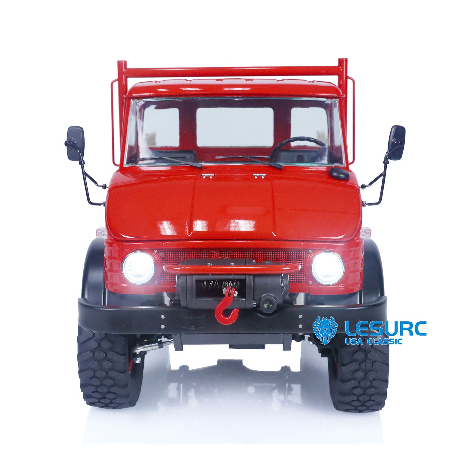 1/10 LESU 4x4 Metal RC Off-Road Vehicles for Unimog U406 Painted Assembled  Car