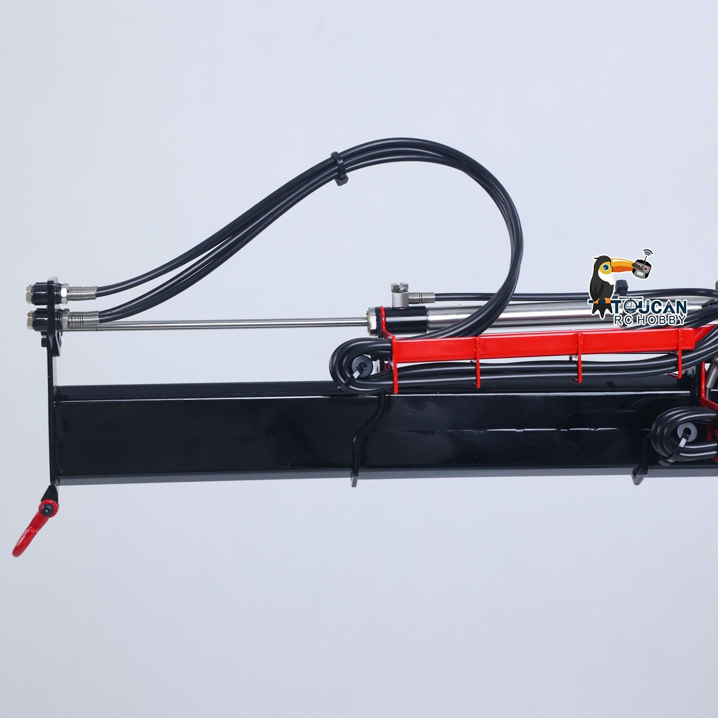 LESU 1/14 RC Model Parts Hydraulic Truck Crane W/ Control Valve Oil Pump Dumper