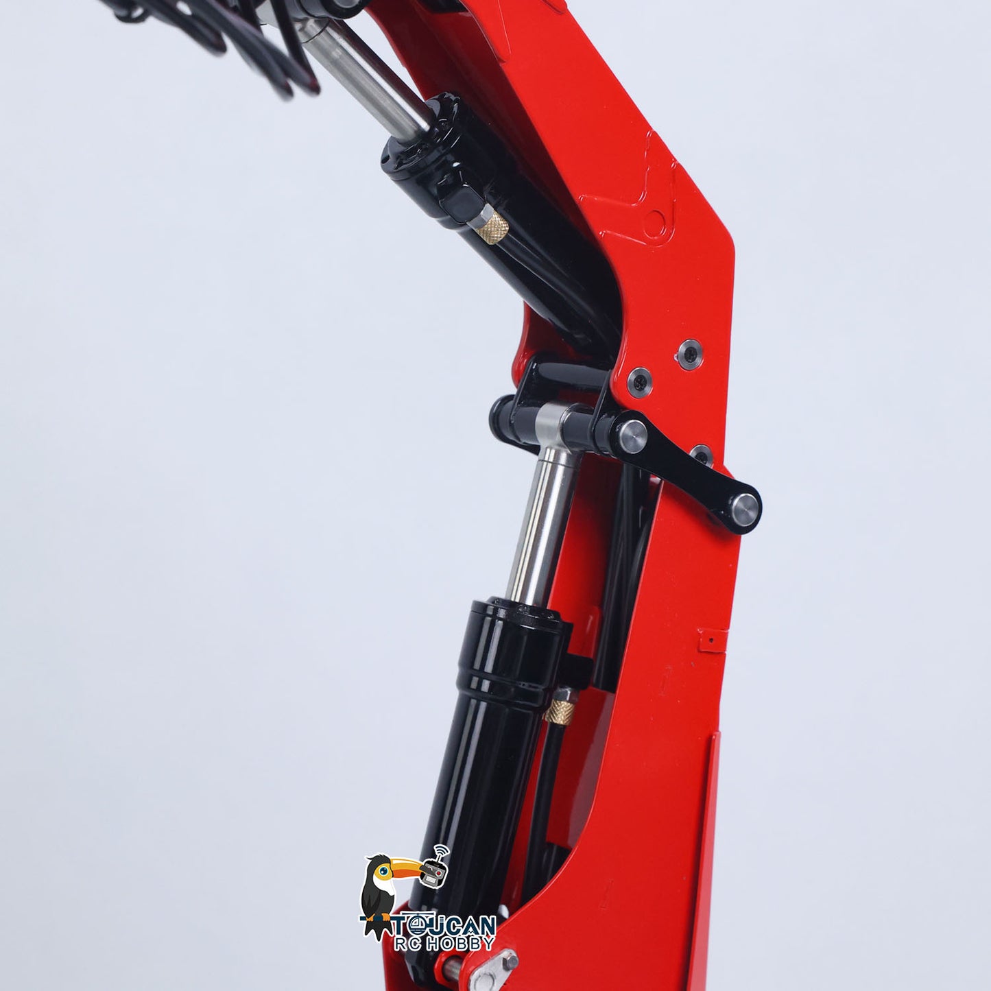 LESU 1/14 RC Model Parts Hydraulic Truck Crane W/ Control Valve Oil Pump Dumper