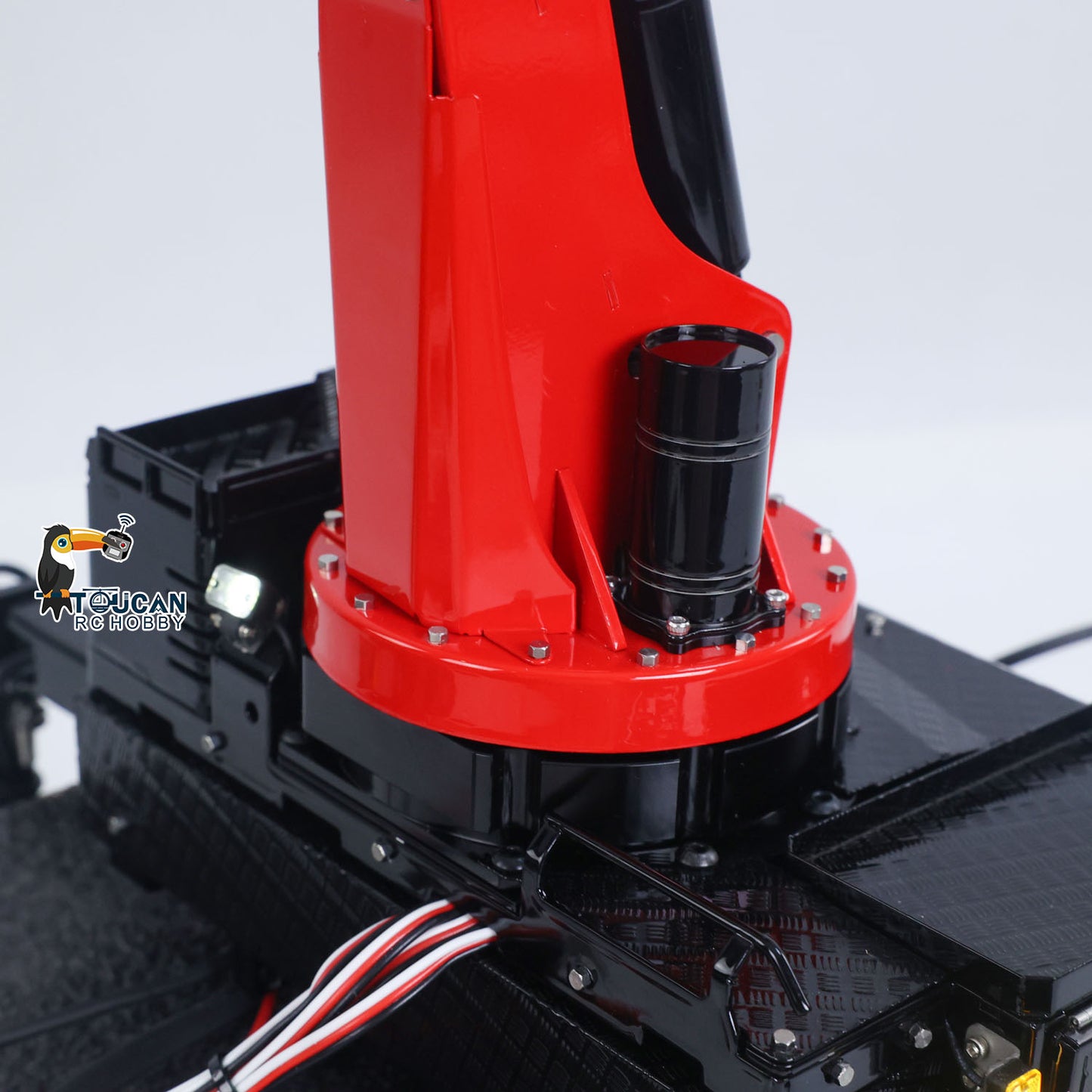 LESU 1/14 RC Model Parts Hydraulic Truck Crane W/ Control Valve Oil Pump Dumper