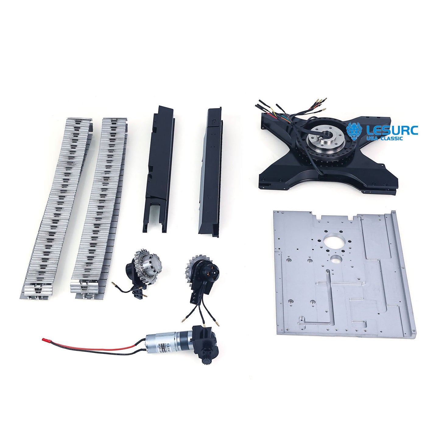 LESU Aoue-LR945 1/14 Metal 3Arms RC Hydraulic Excavator B0017 with 7 Ways Valves Light System for Digger Scale Model Builders