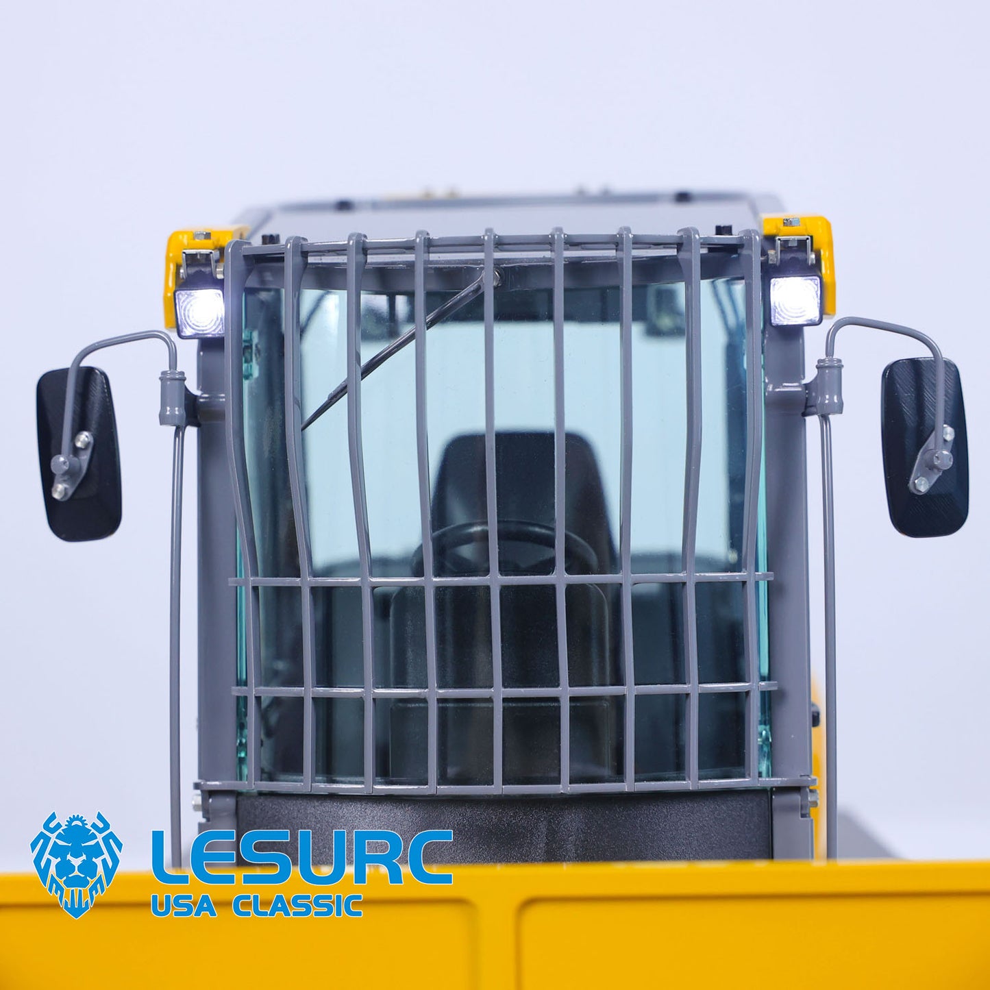 LESU 6MDX-B 1/14 Metal Hydraulic 4x4 RC Dump Truck with Differential Lock Axles Sound Light System for Engineering Vehicle Enthusiast