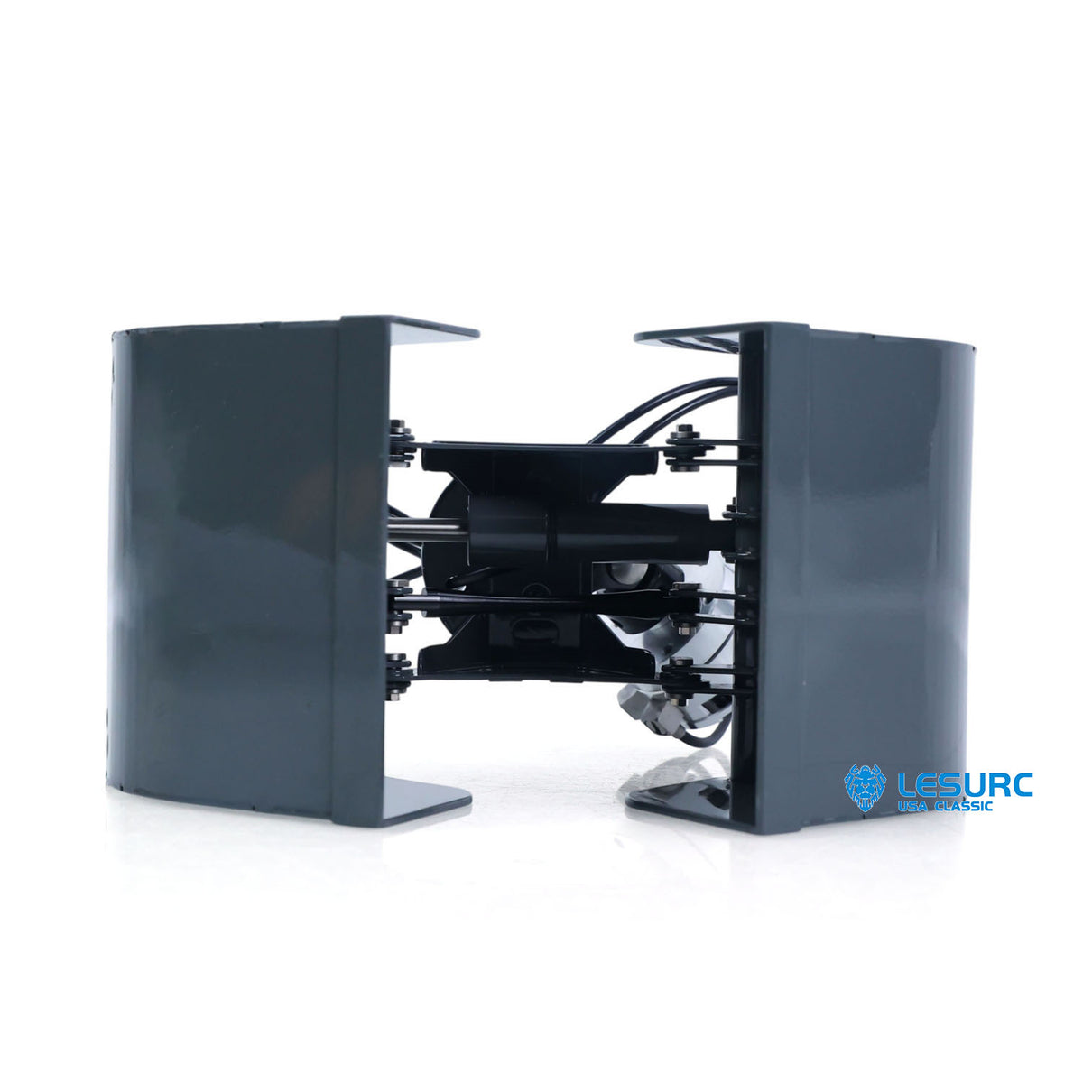 IN Stock 270 degrees Rotating LESU Metal Clamshell Bucket for DIY 1/14 RC Hydraulic Crane of Excavator Dumper Remote Control Tractor Truck