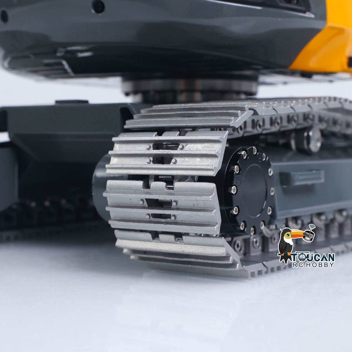 LESU 1/14 Metal RC Hydraulic Excavator MC15 RTR 4Arms Remote Control Digger 15MC 9 Valves Dual Pumps Light Sound PL18EV Lite