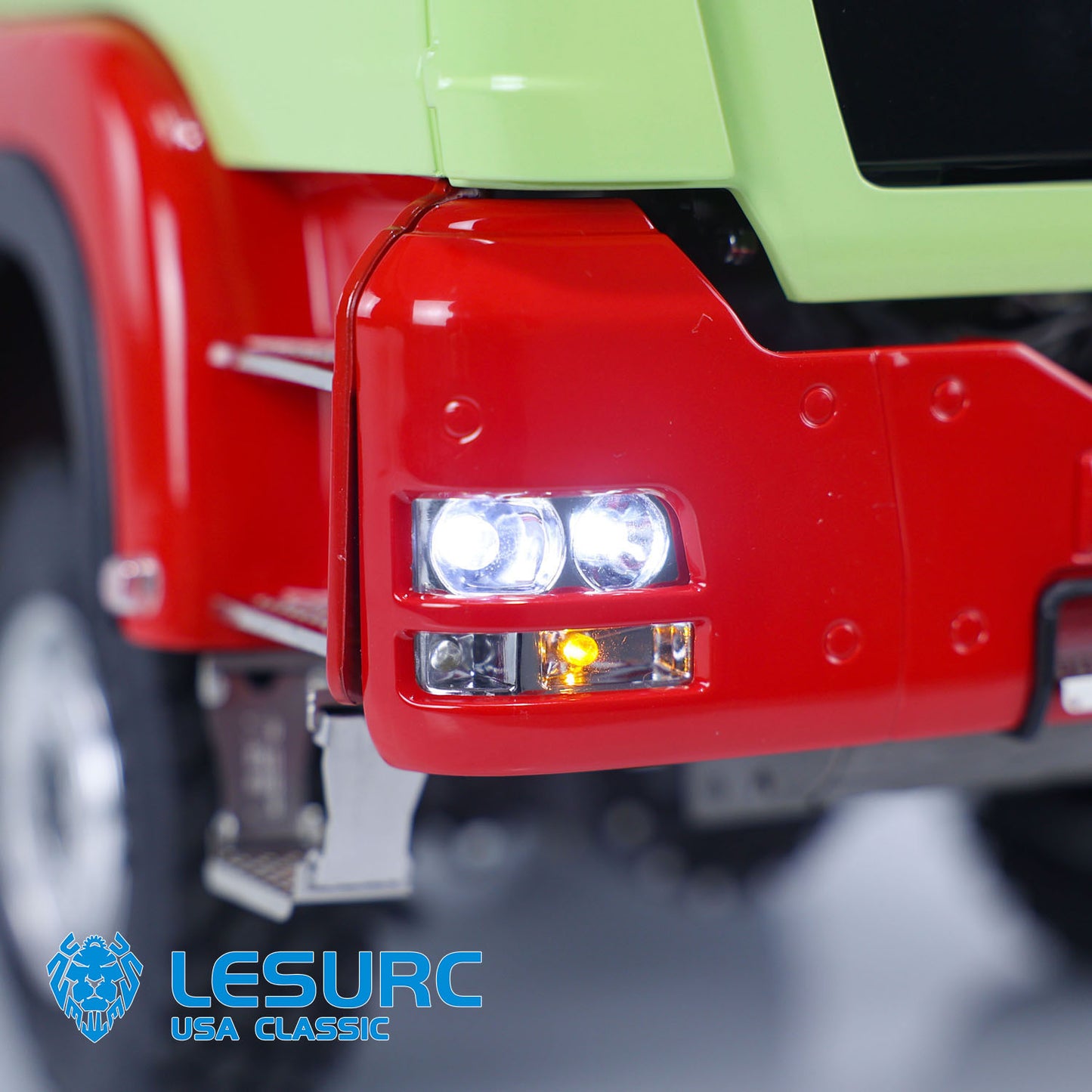 LESU Z0063 1/14 Metal 8X8 Hydraulic RC Dump Truck 3 Way Tipper with Crane 2 Speed Transmission 7CH Valve Light Sound for Construction Model Hobbyists