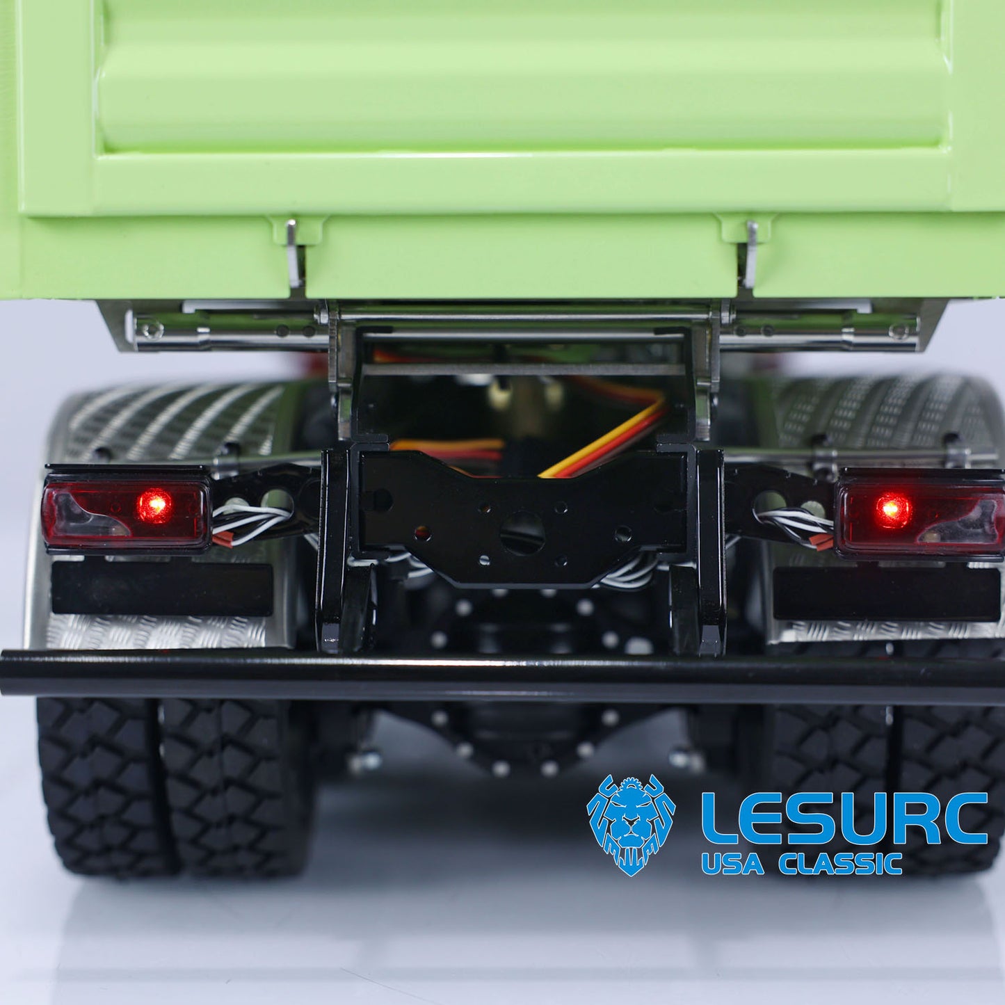 LESU Z0063 1/14 Metal 8X8 Hydraulic RC Dump Truck 3 Way Tipper with Crane 2 Speed Transmission 7CH Valve Light Sound for Construction Model Hobbyists