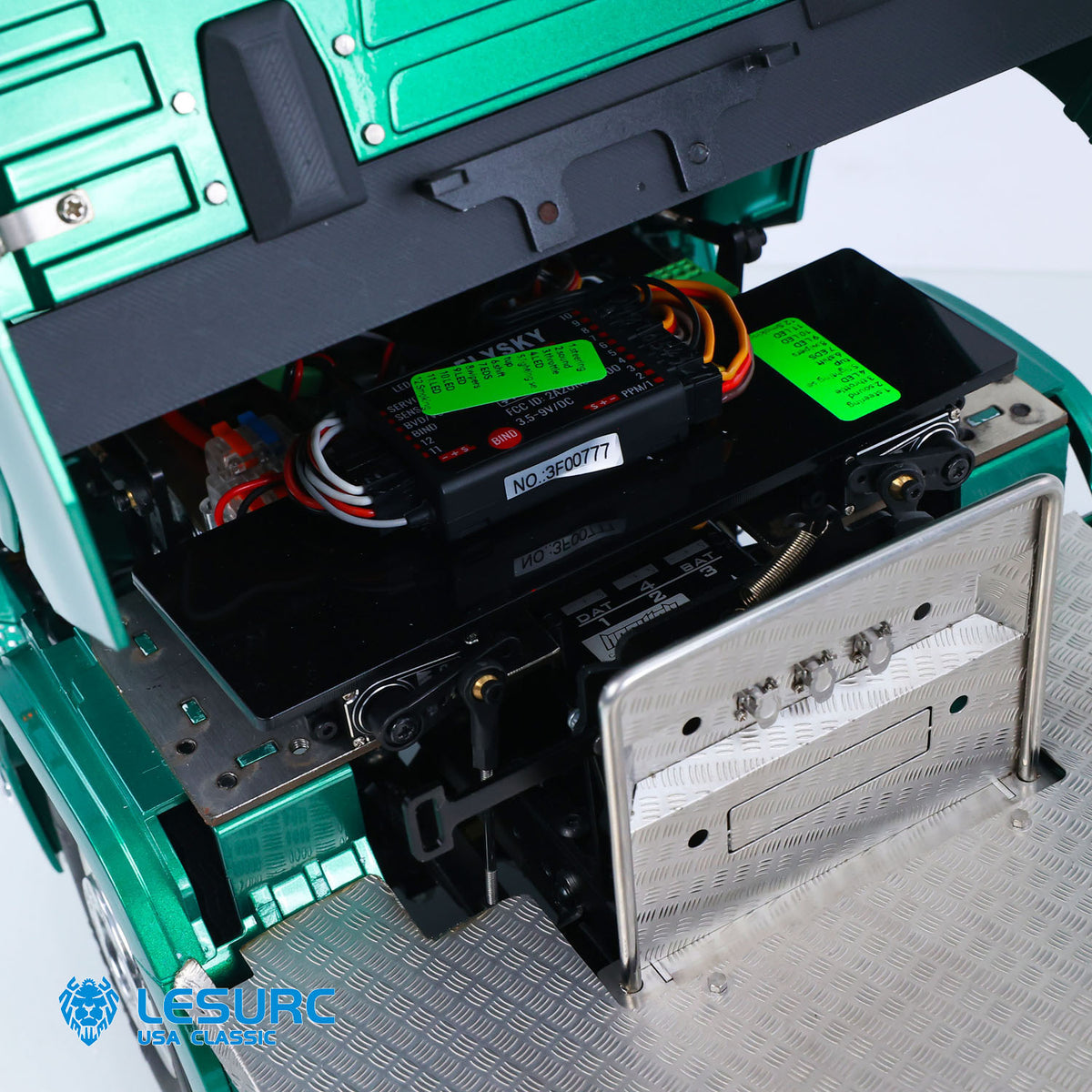 IN Stock TOUCAN Z008 1/14 4x4 Metal Chassis RC Tractor Truck with 2Speed Gearbox Magnetic High Roof Chassis Suspension Smoke FlySky ST8 Radio Controller Light Sound