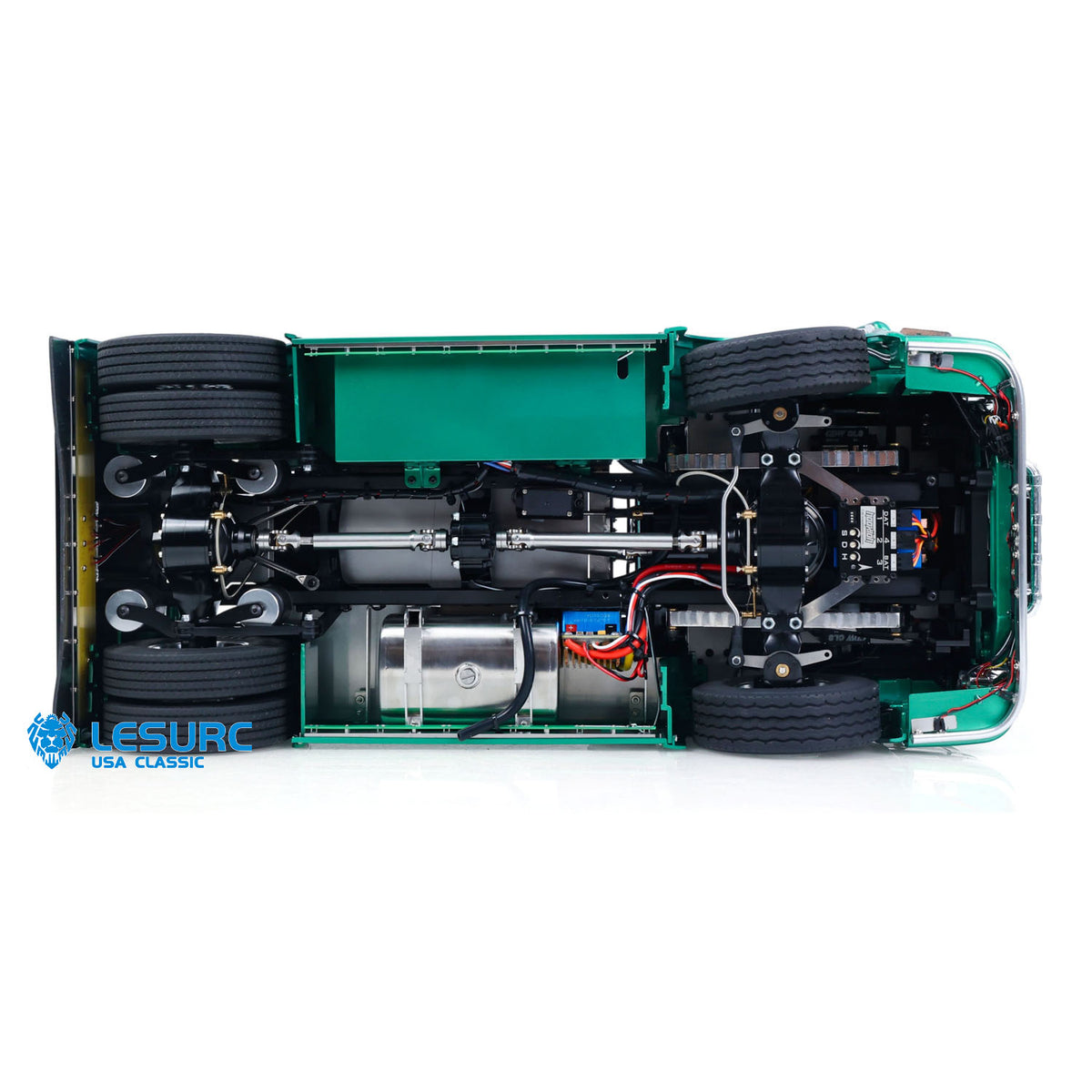 IN Stock TOUCAN Z008 1/14 4x4 Metal Chassis RC Tractor Truck with 2Speed Gearbox Magnetic High Roof Chassis Suspension Smoke FlySky ST8 Radio Controller Light Sound
