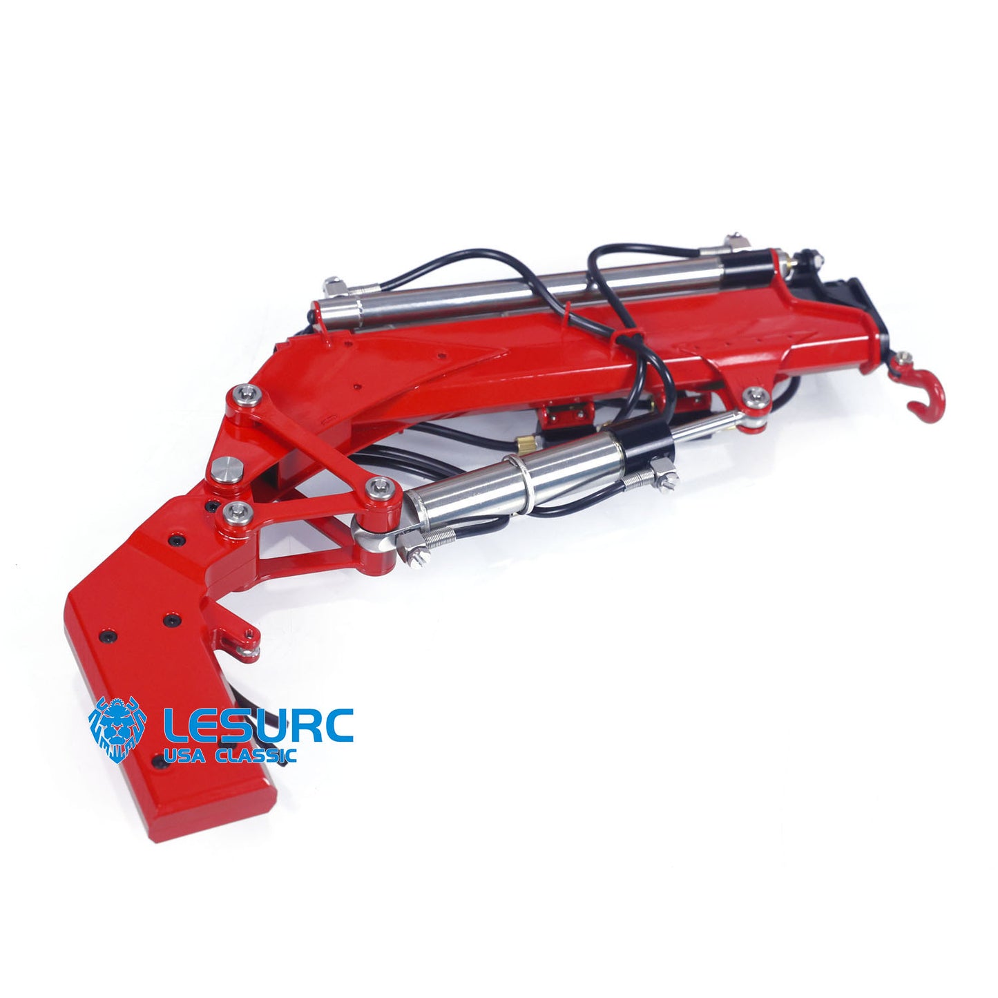 LESU Luffing Jib Fly Jib Arm Crane for 1/14 RC Hydraulic Dump Truck Remote Control Car Cranes Parts