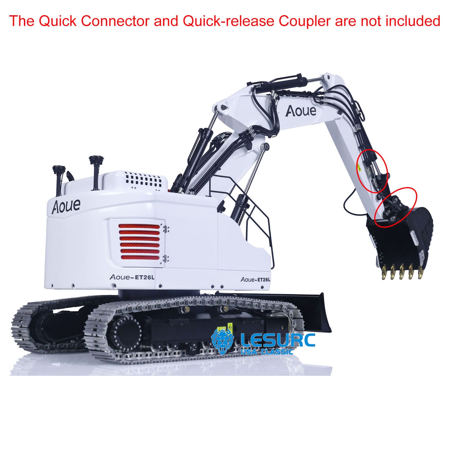 LESU Metal Aoue ET26L 1/14 Hydraulic RC Excavator Assembled Painted Radio Control Digger Hobby Model Emulated Contruction Vehicle