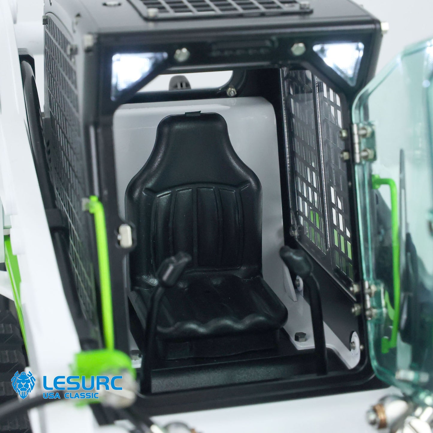 LESU 1/14 Aoue LT5 Remote Controlled Hydraulic Loader Skid-Steer Ready To Run Radio Tracked Car W/ Controller Battery DIY Parts