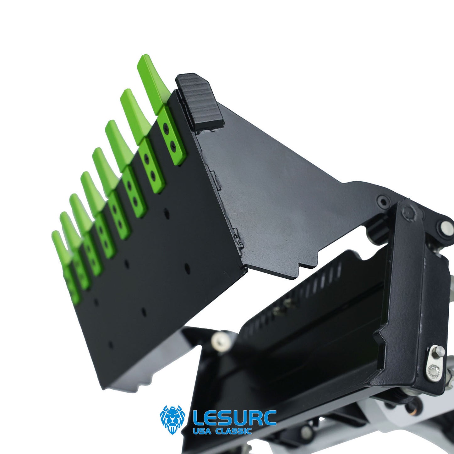 LESU AoueLT5 1/14 Stainless Steel Hydraulic RC Skid-Steer Loader B0008 with Light Sound System for Construction Vehicle Model Enthusiast