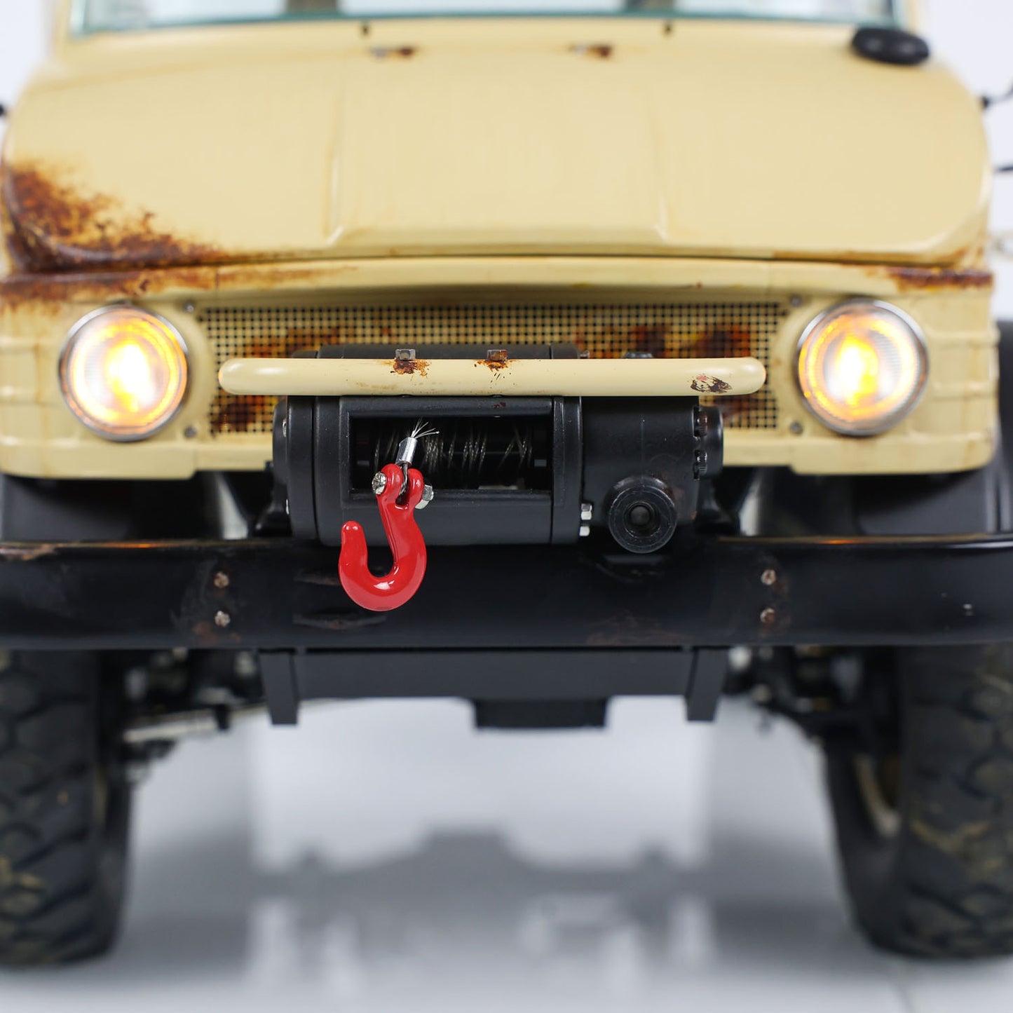 LESU 1/10 4x4 RC Crawler Trucks UM406 RTR Off-Road Vehicles Brushless Motor 2Speed Transmission Axle Locks I6S Radio System Battery Charger