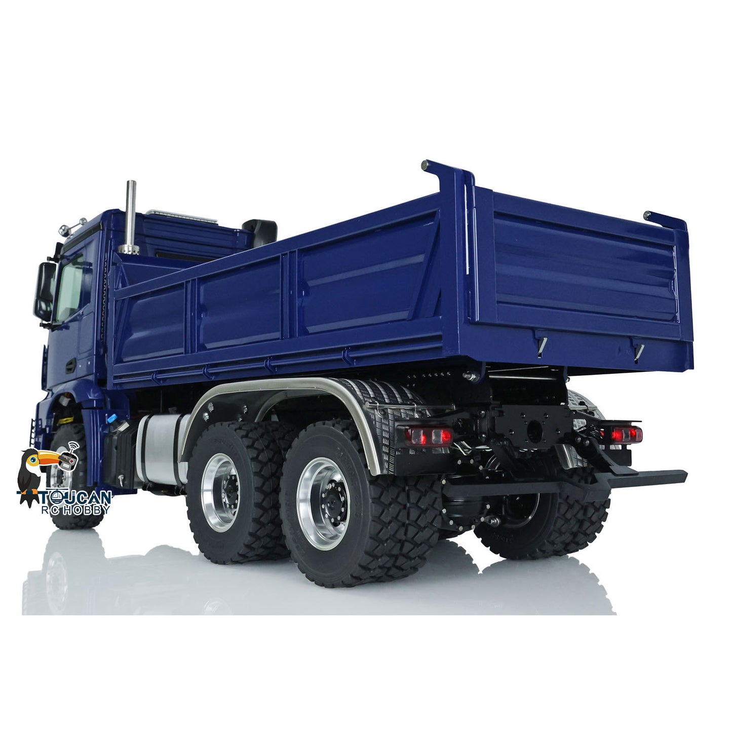 1/14 LESU RC Hydraulic Dumper Remote Control Truck 6X6 for 3363 Radio Control Car Brushless Motor DIY Painting Metal Chassis