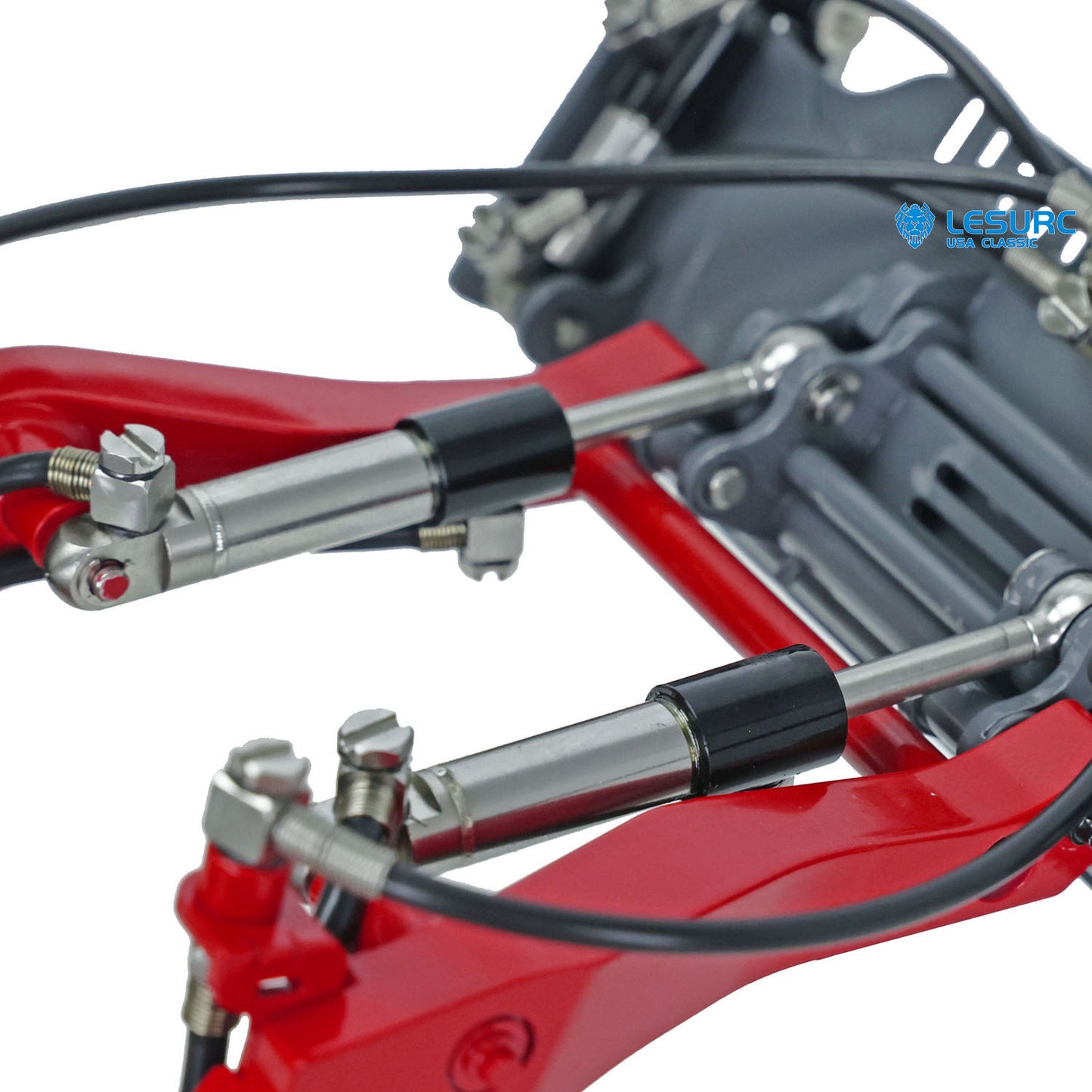 LESU AoueLT5 1/14 Stainless Steel Hydraulic RC Skid-Steer Loader B0008 with Light Sound System for Construction Vehicle Model Enthusiast