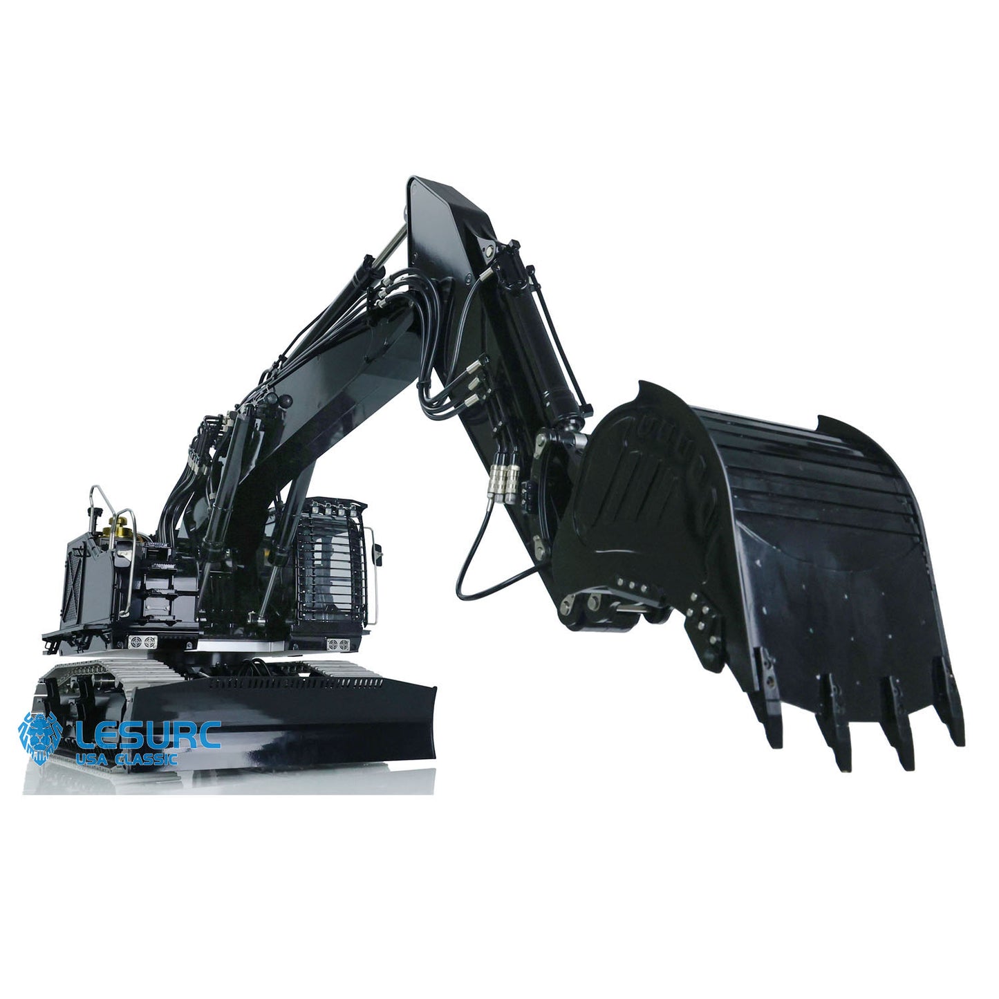 LESU 1/14 Hydraulic Painted RC Excavator Aoue ET35 Metal Assembled Radio Control Digger Model W/ Motor Light Upgrade Accessories