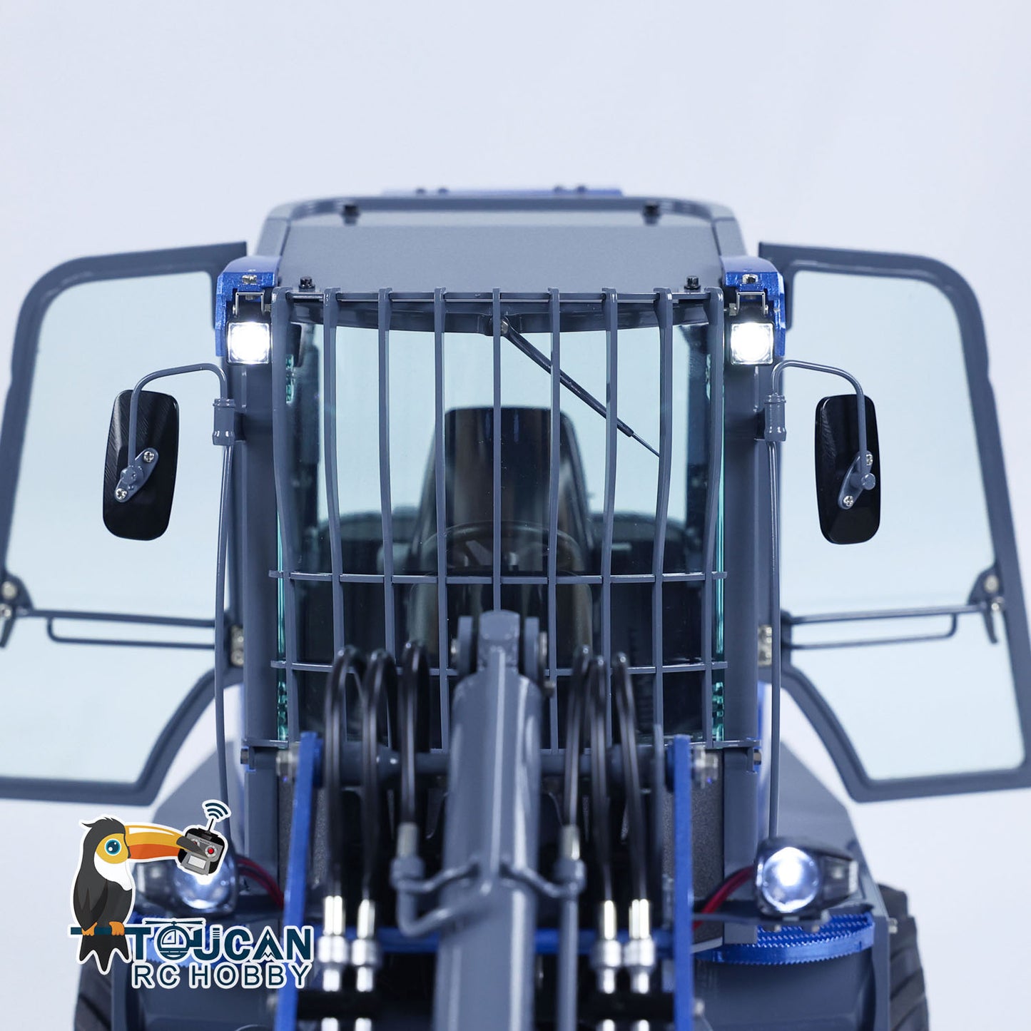 LESU 1/14 RC Hydraulic Loader AOUE MCL8 Construction Tipper Model With Sound Radio Control 4 TH Reversing Valve Rear Hook