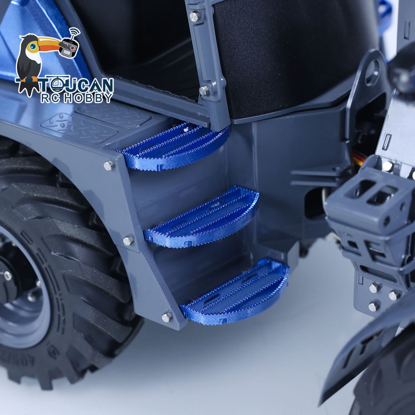 LESU 1/14 RC Hydraulic Loader AOUE MCL8 Construction Tipper Model With Sound Radio Control 4 TH Reversing Valve Rear Hook