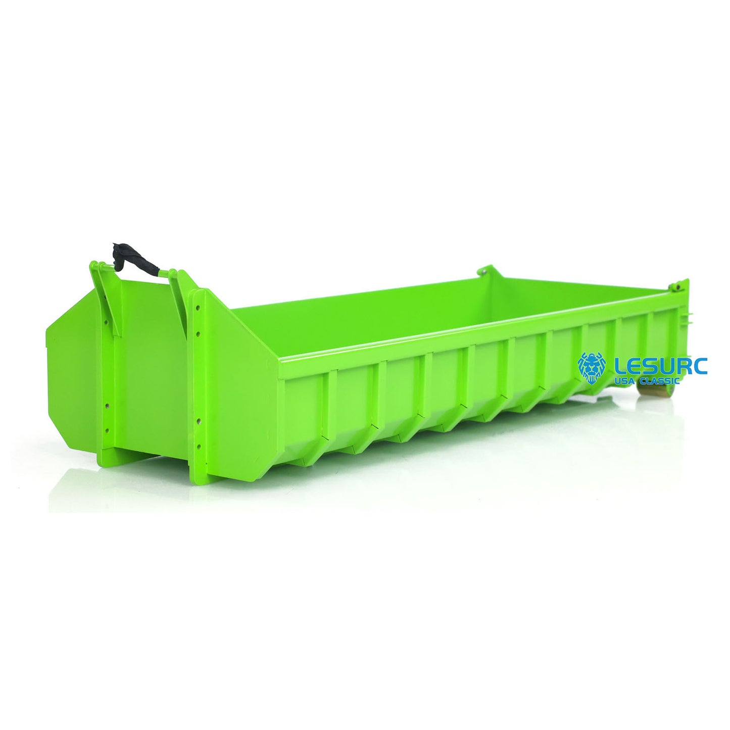 LESU 1/14 8x8 Metal Hydraulic RC Roll On Off Dump Truck 2 Speed Transmission FlySky I6S Radio Controller Sound Light System