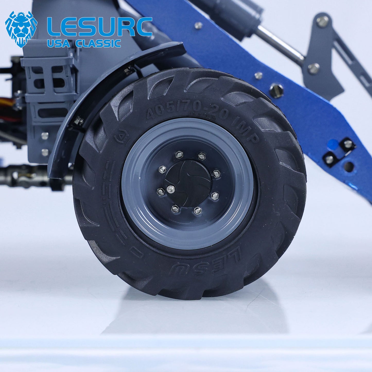 1:14 LESU Metal RC Hydraulic Loader AOUE MCL8 Remote Control Engineer Vehicles Simulation Car Electric Models Optional Versions